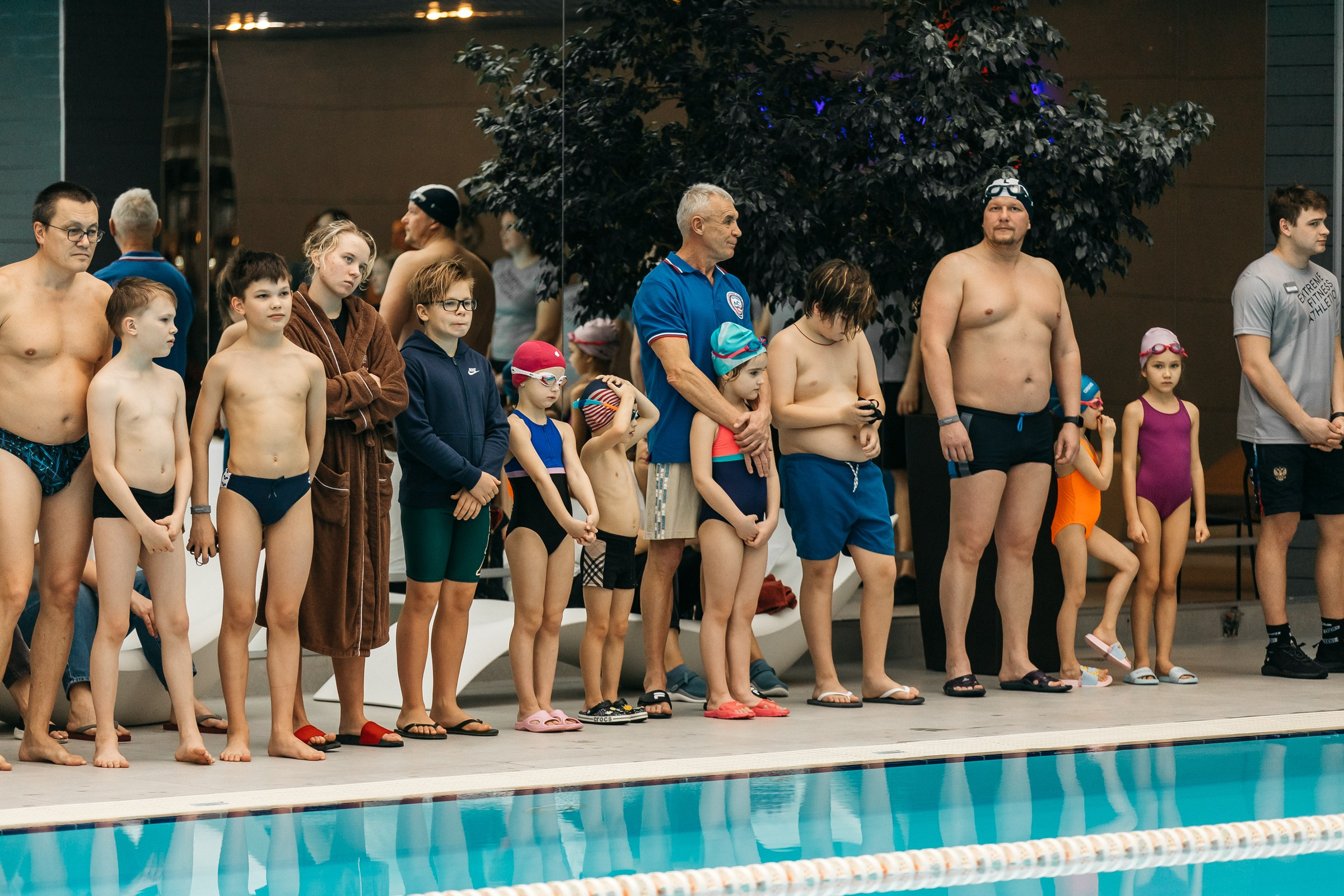 Соревнования по плаванию (зима)