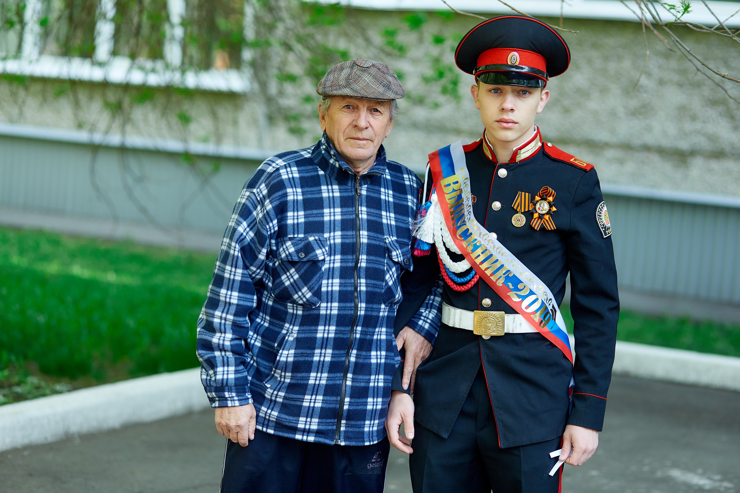 Кадеты последний звонок. Фотограф Вячеслав Фарунин