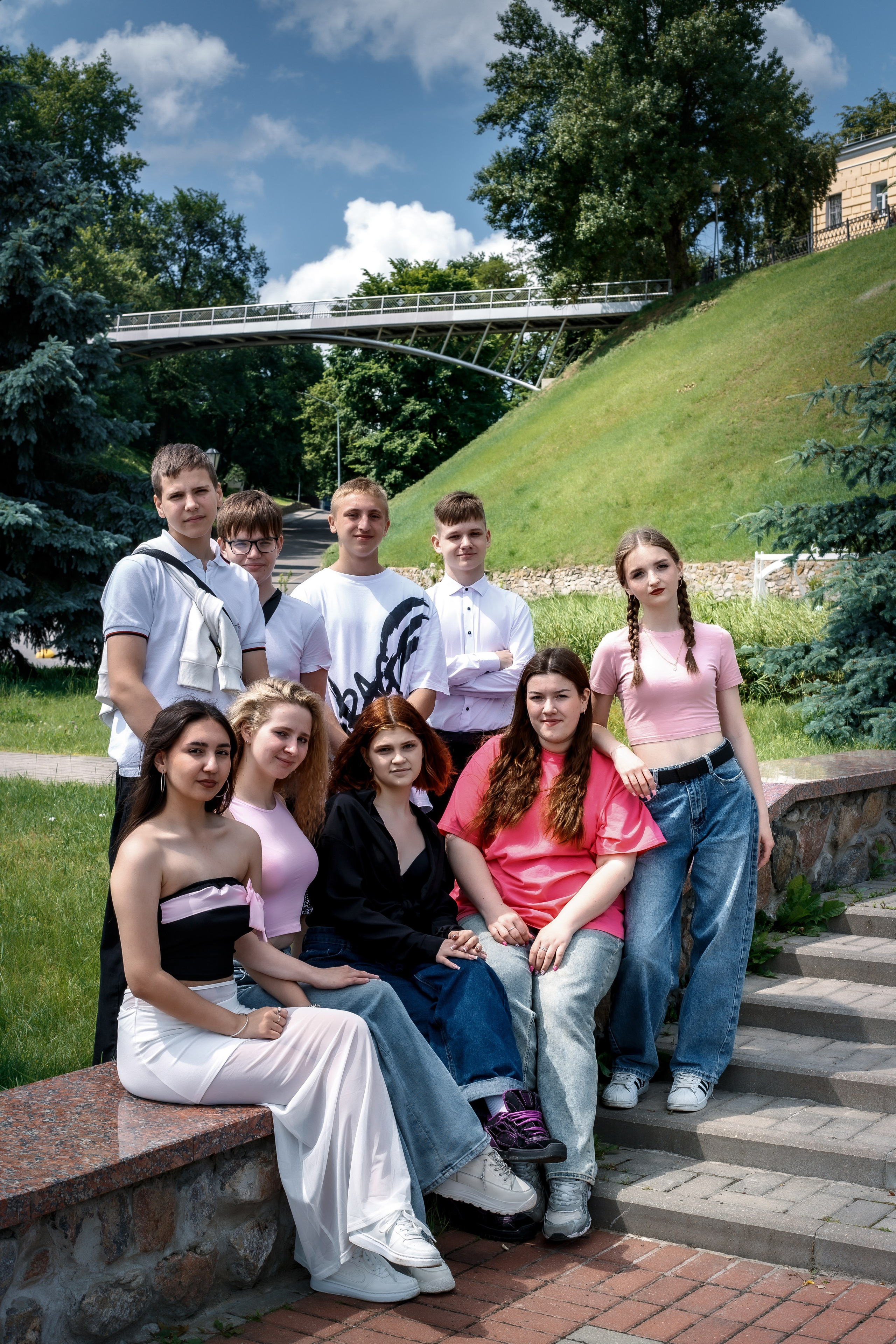 ✓ Выпускные съемки. Фотограф Юрий Якименко. Школьный, семейный и свадебный фотограф в Гоме