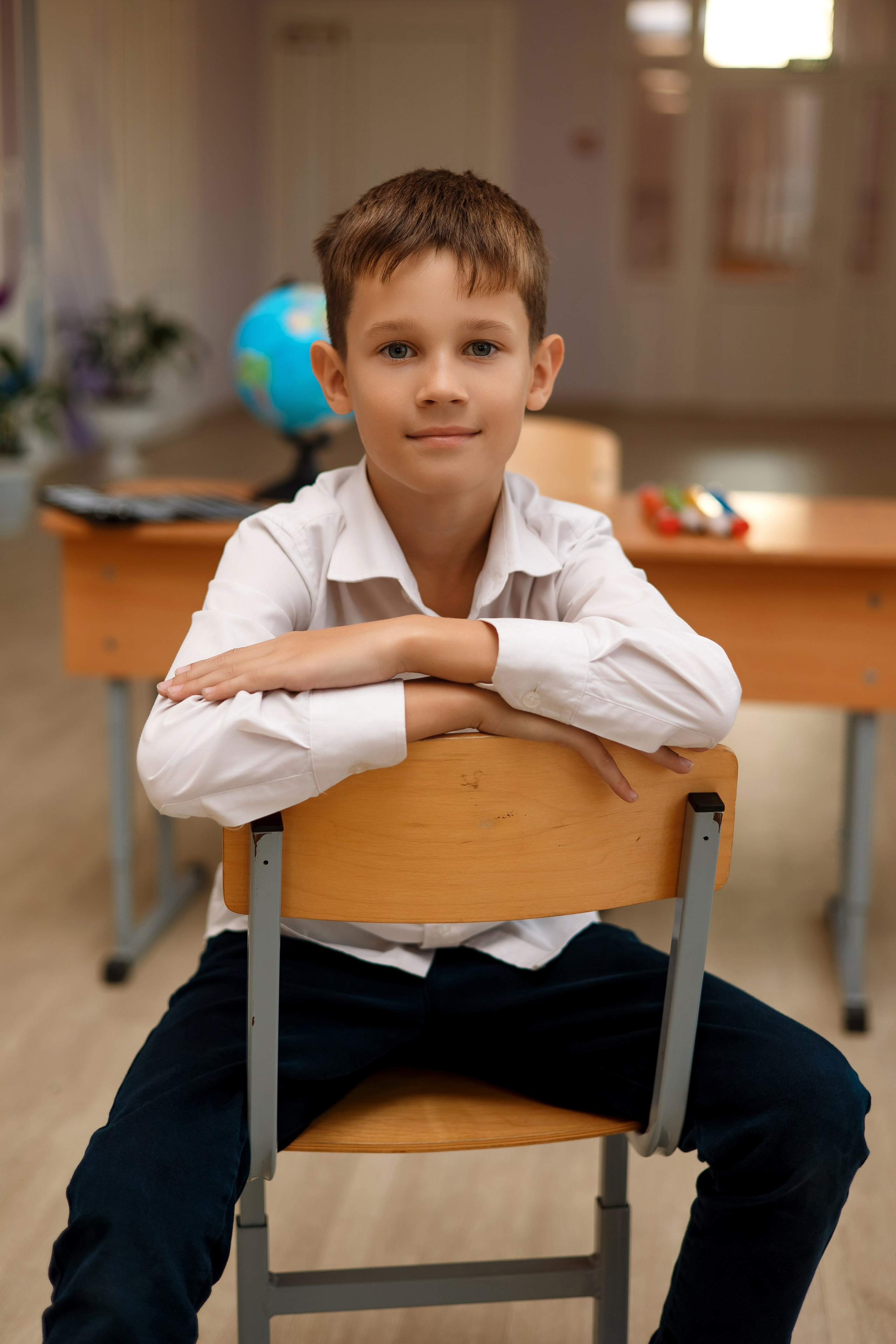 Школа 17, 4 класс. Фотограф Любовь Корниенко, Примоский край