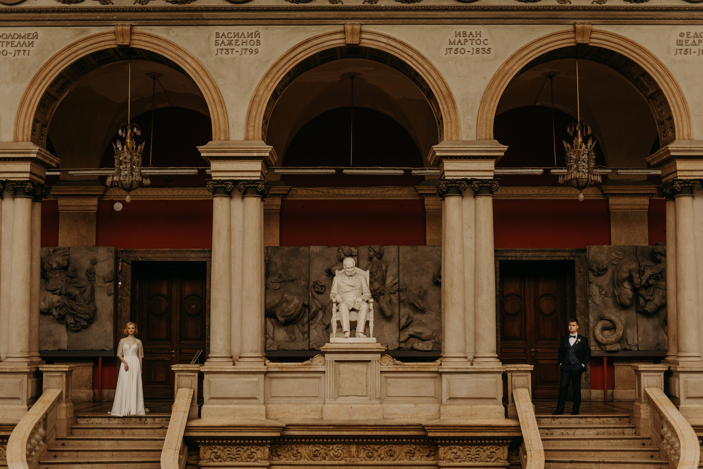 свадебная фотосессия в Академии Штиглица