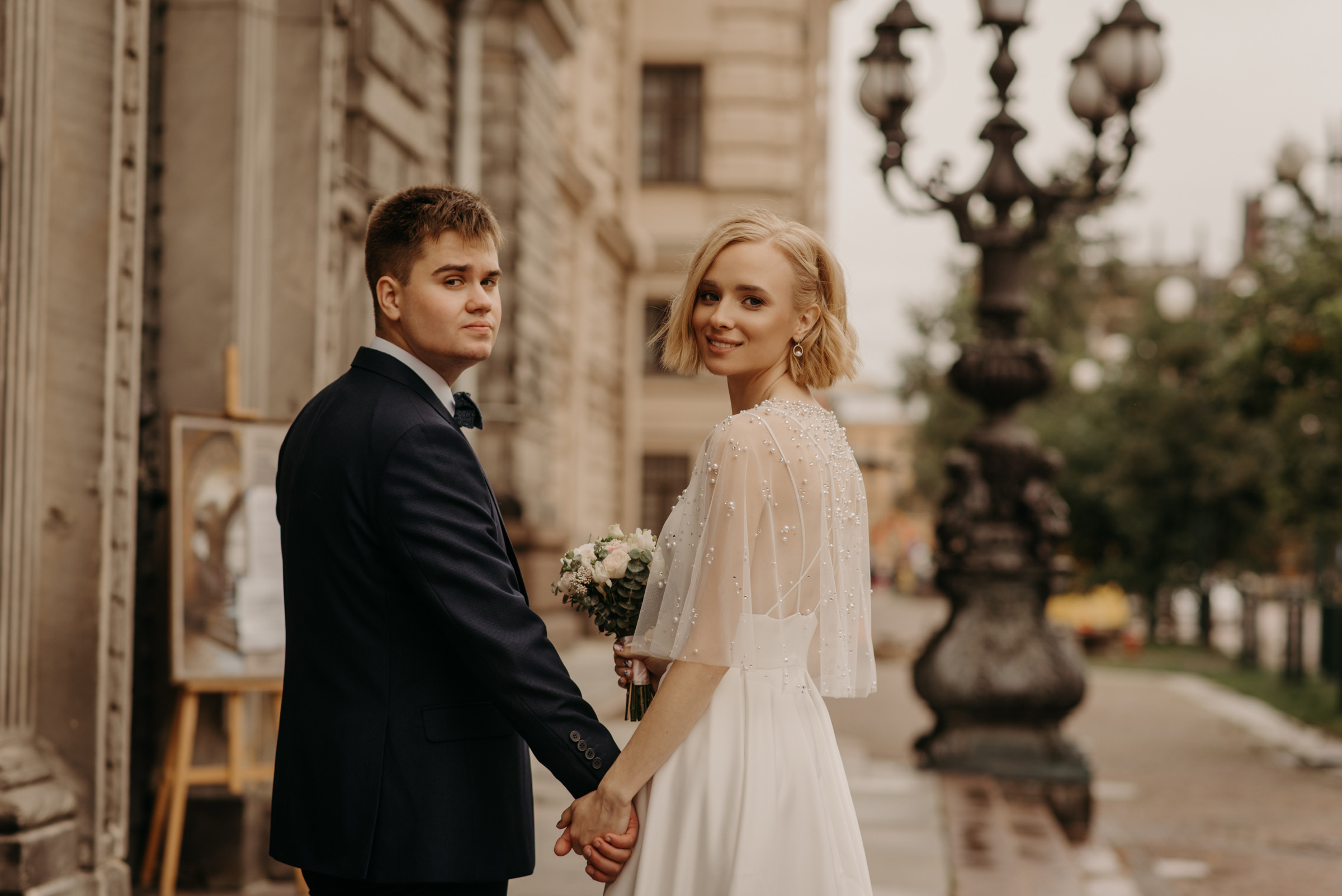 свадебная фотосессия в Академии Штиглица