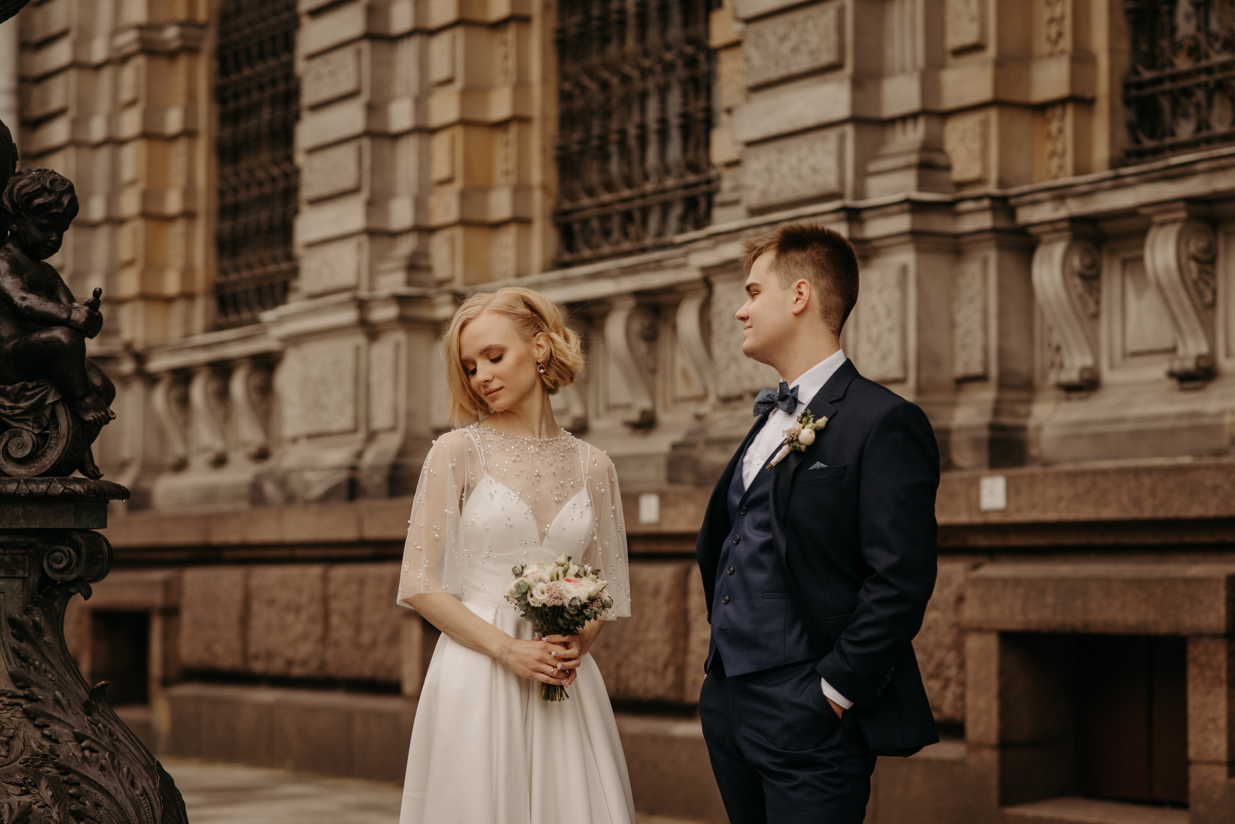 свадебная фотосессия в Академии Штиглица