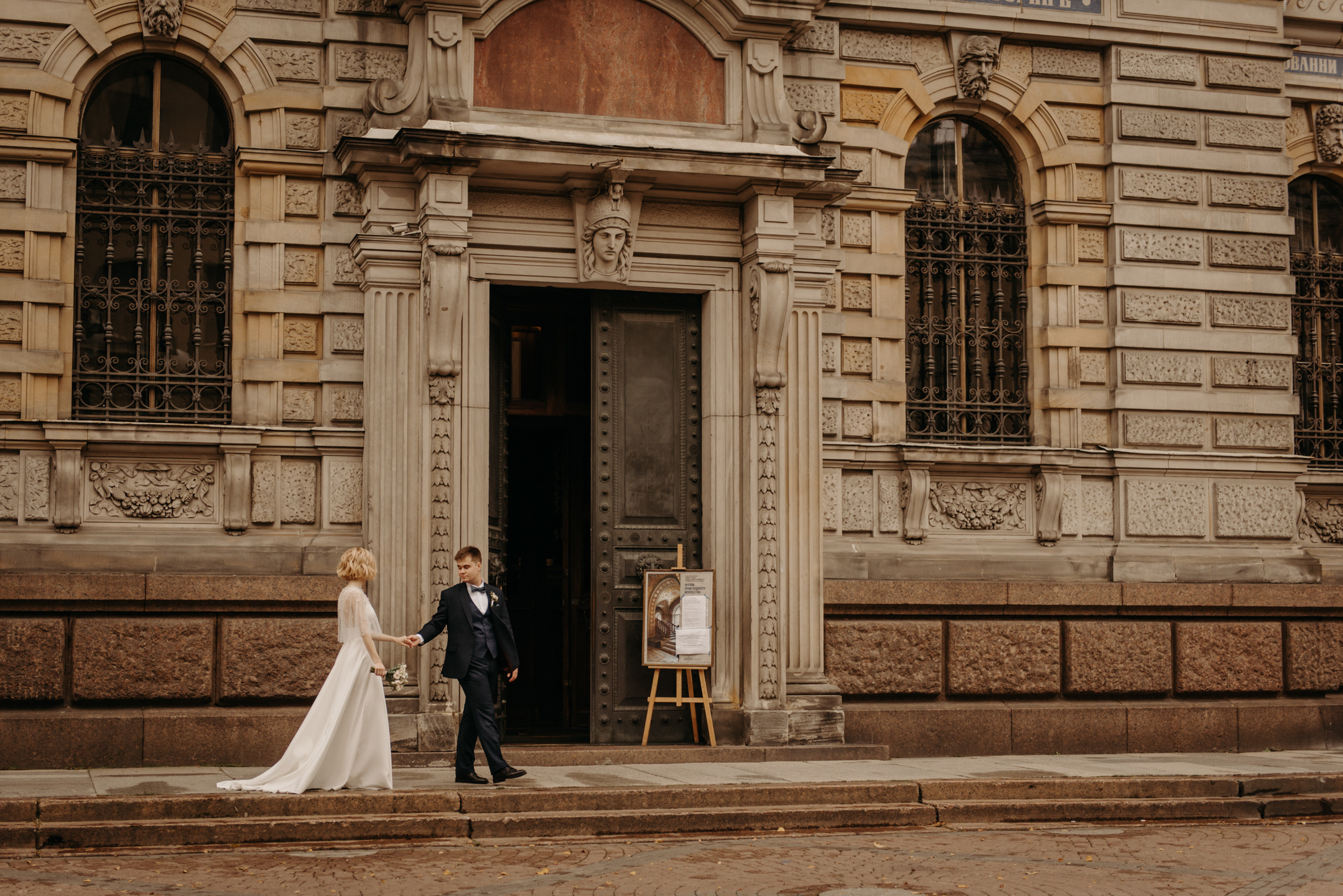 свадебная фотосессия в Академии Штиглица