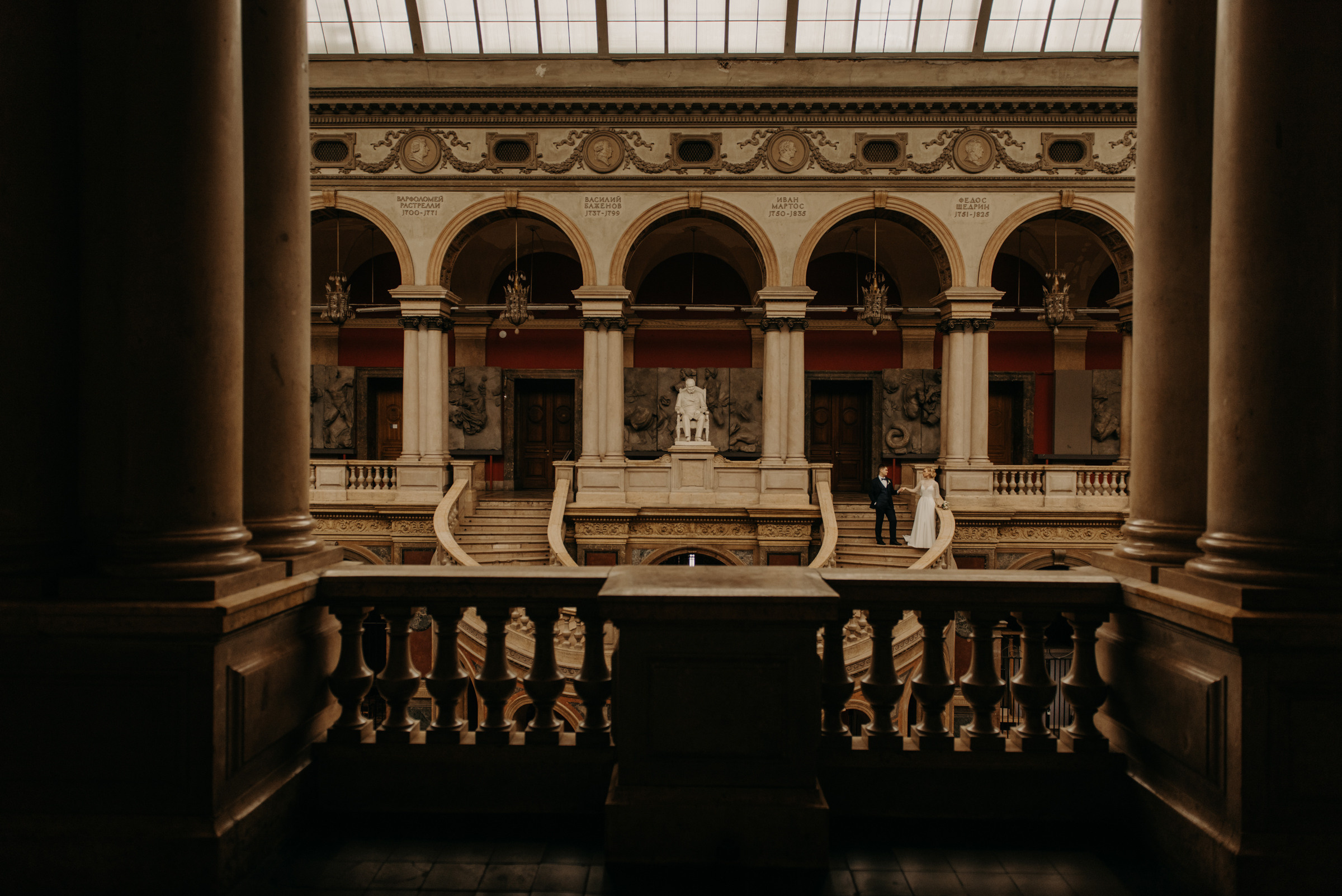 свадебная фотосессия в Академии Штиглица