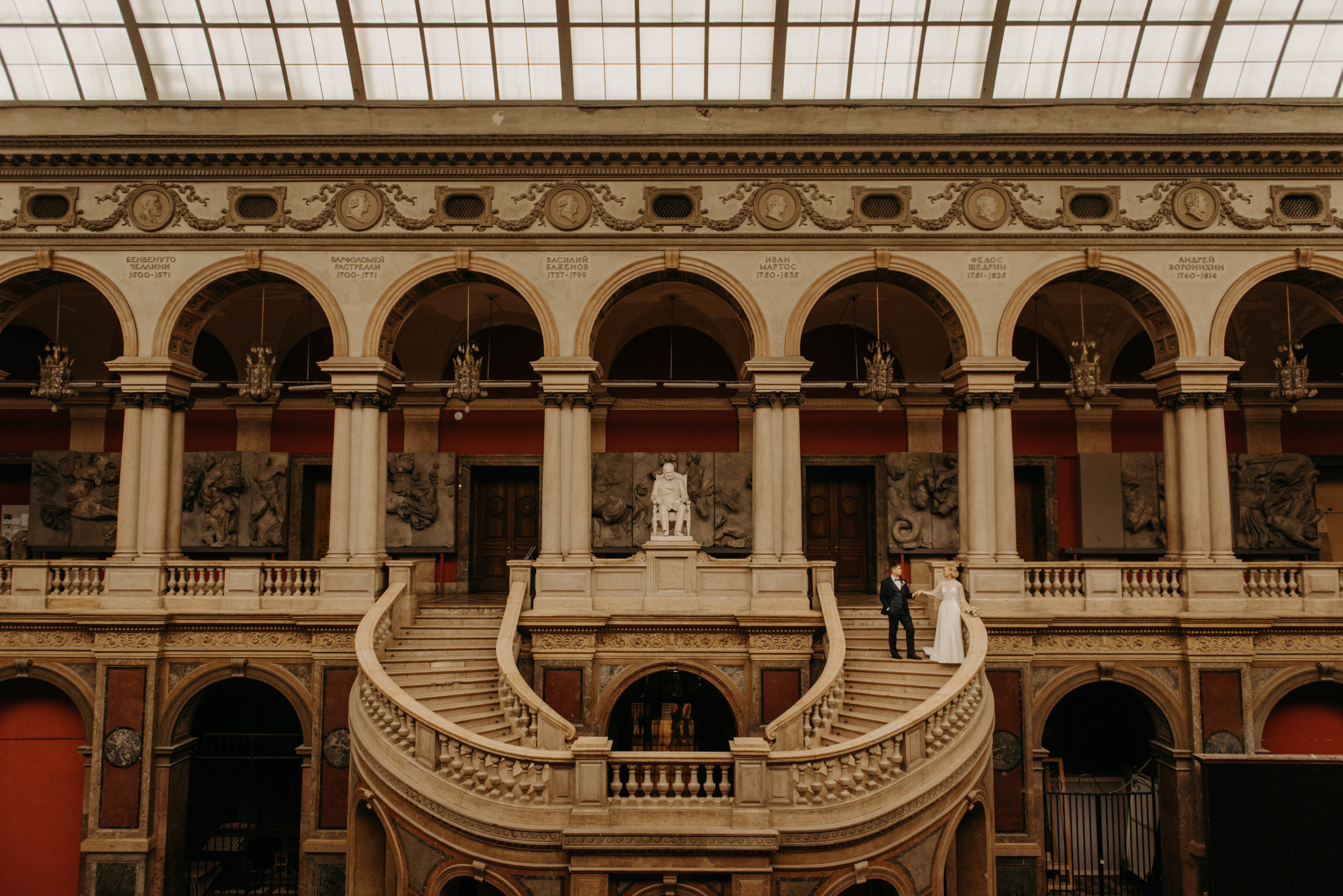 свадебная фотосессия в Академии Штиглица