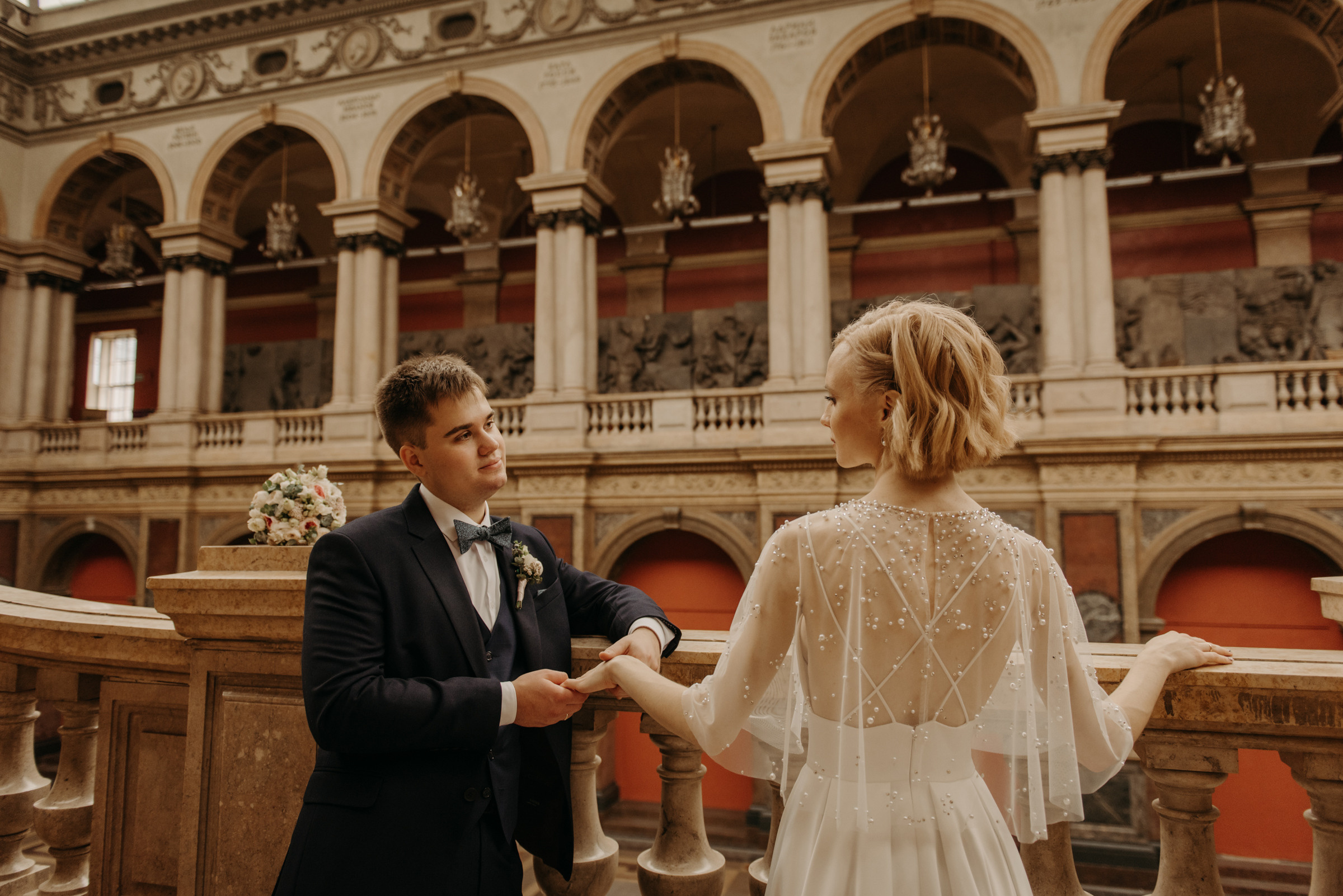 свадебная фотосессия в Академии Штиглица