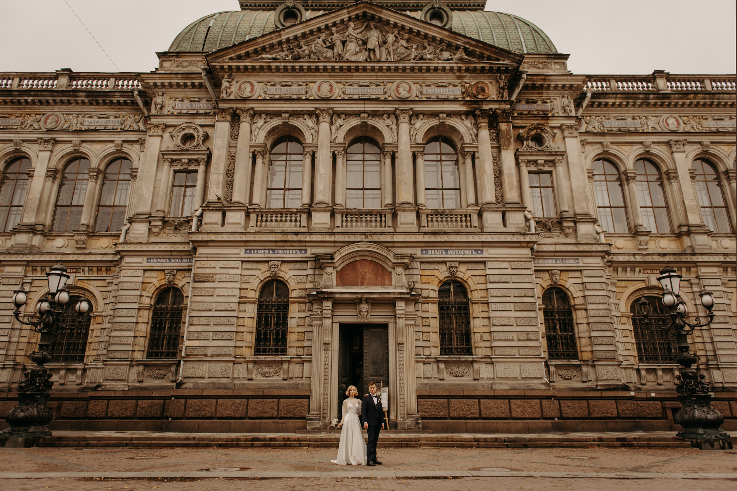 свадебная фотосессия в Академии Штиглица
