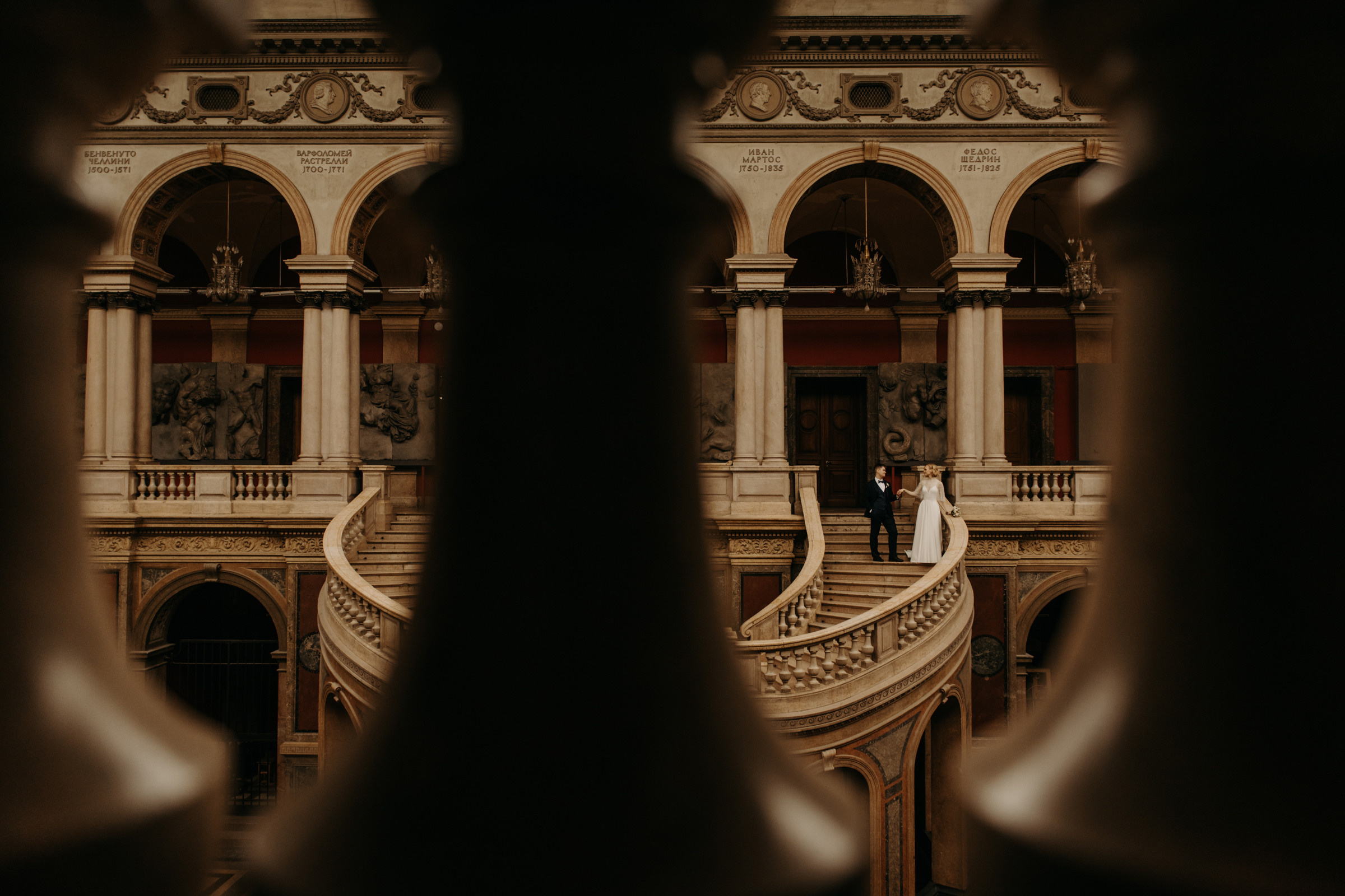 свадебная фотосессия в Академии Штиглица