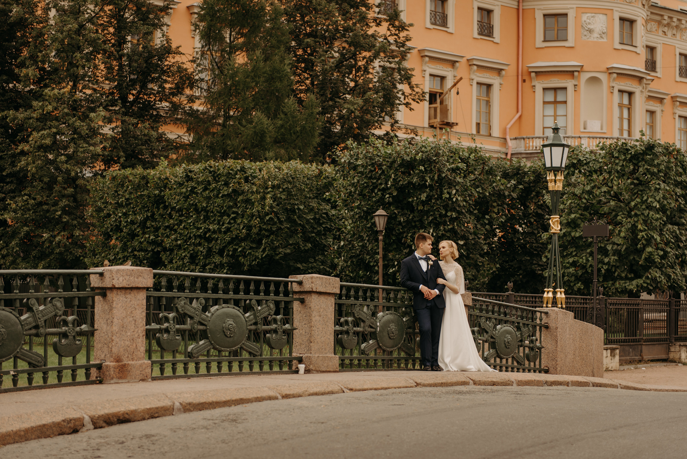 свадебная фотосессия у Михайловского замка