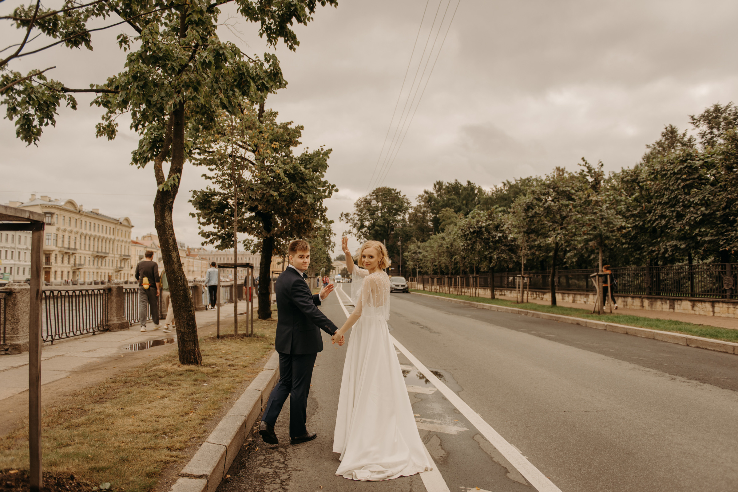 свадебная фотосессия у Михайловского замка