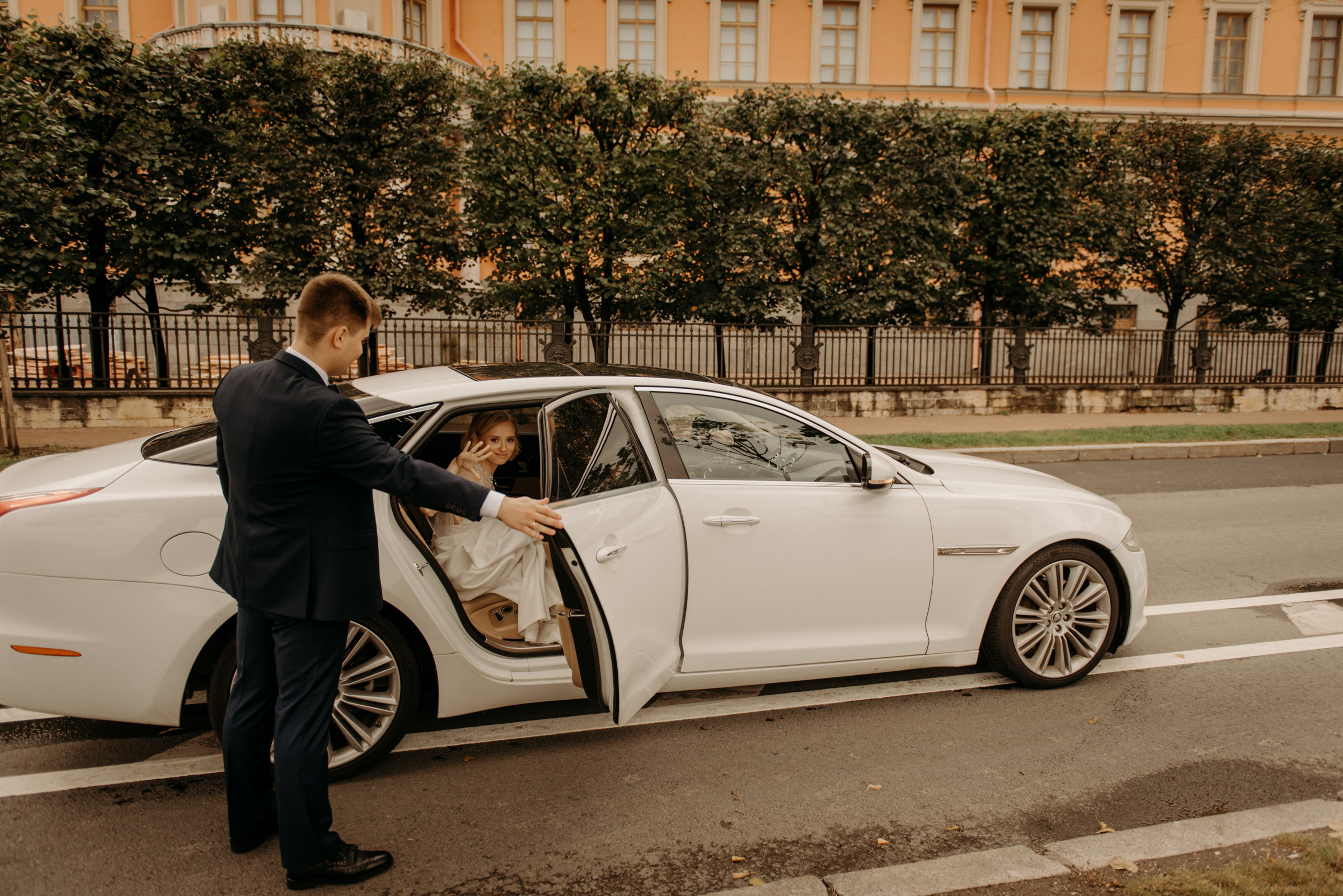 свадебная фотосессия у Михайловского замка