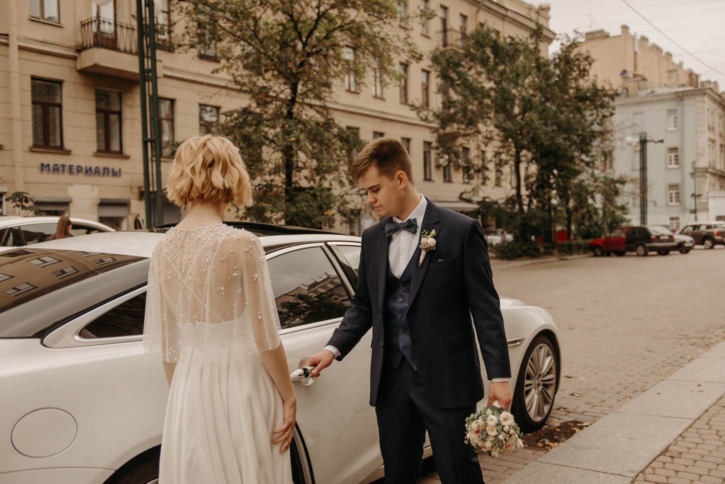 свадебная фотосессия у Михайловского замка