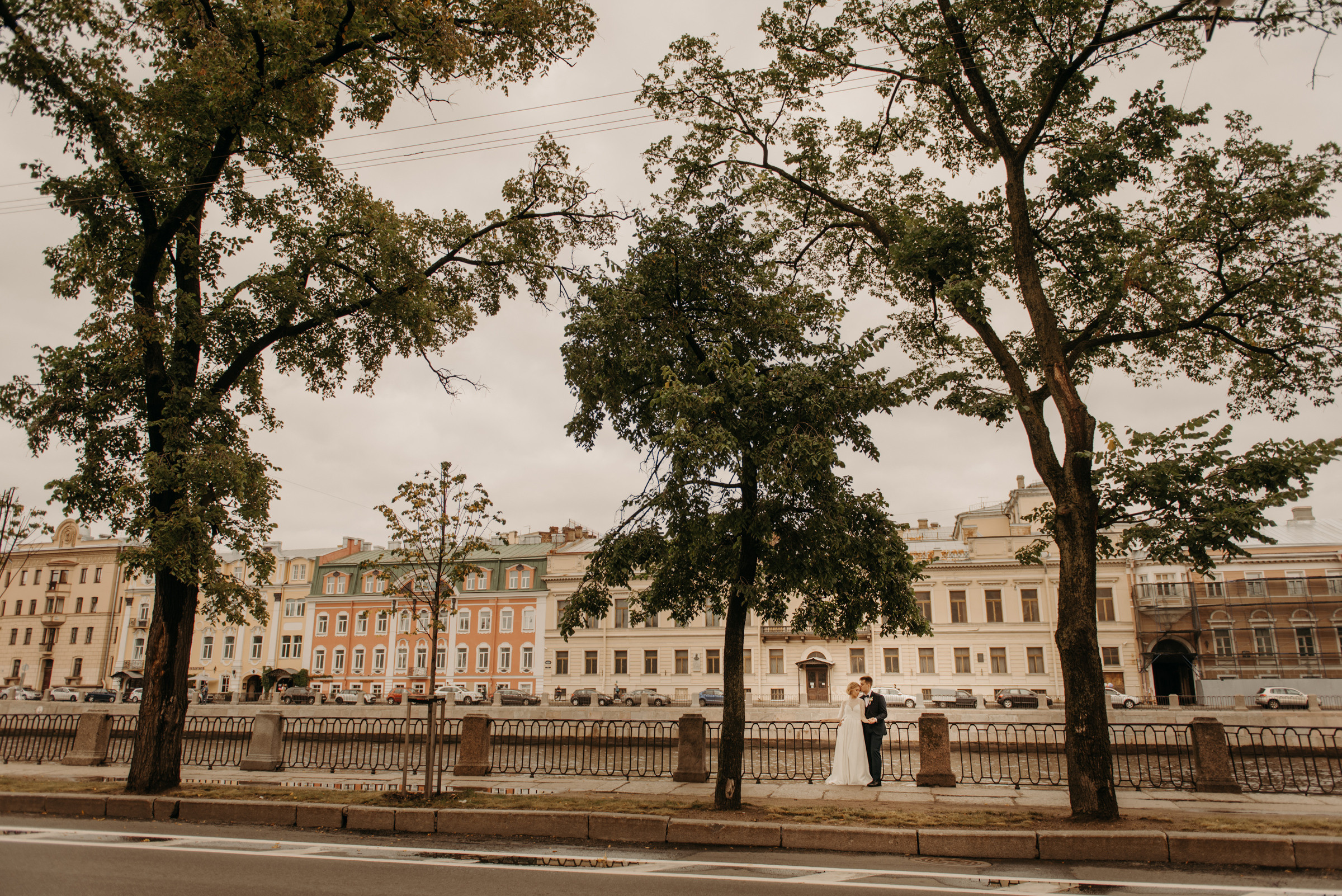 свадебная фотосессия у Михайловского замка