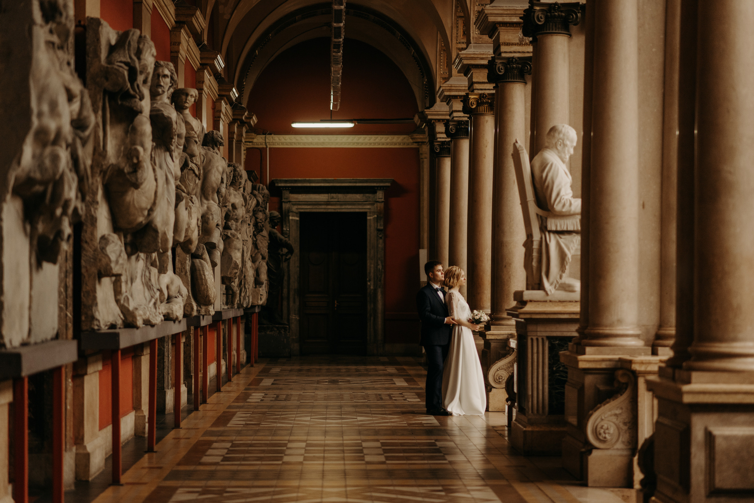 свадебная фотосессия в Академии Штиглица