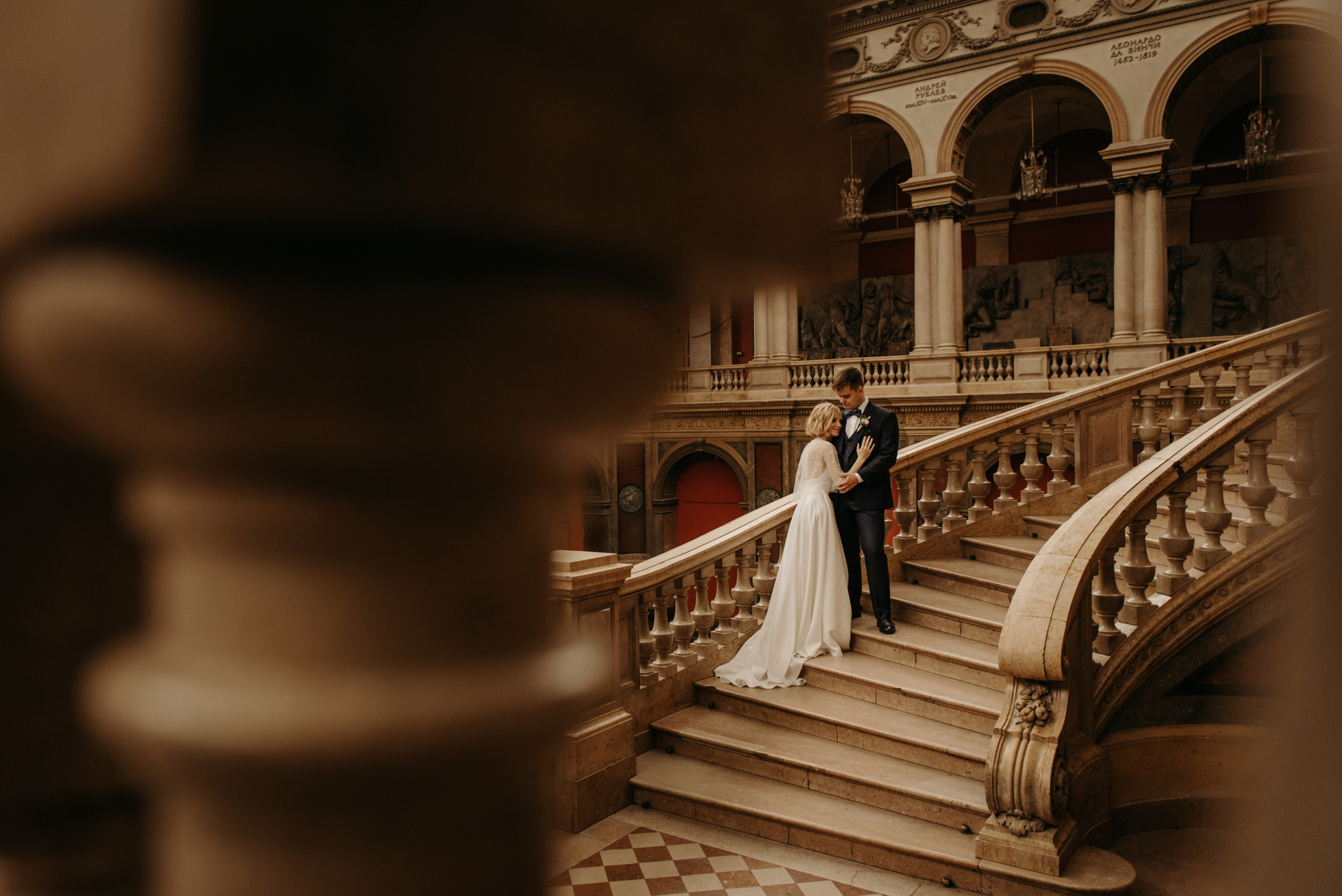 свадебная фотосессия в Академии Штиглица