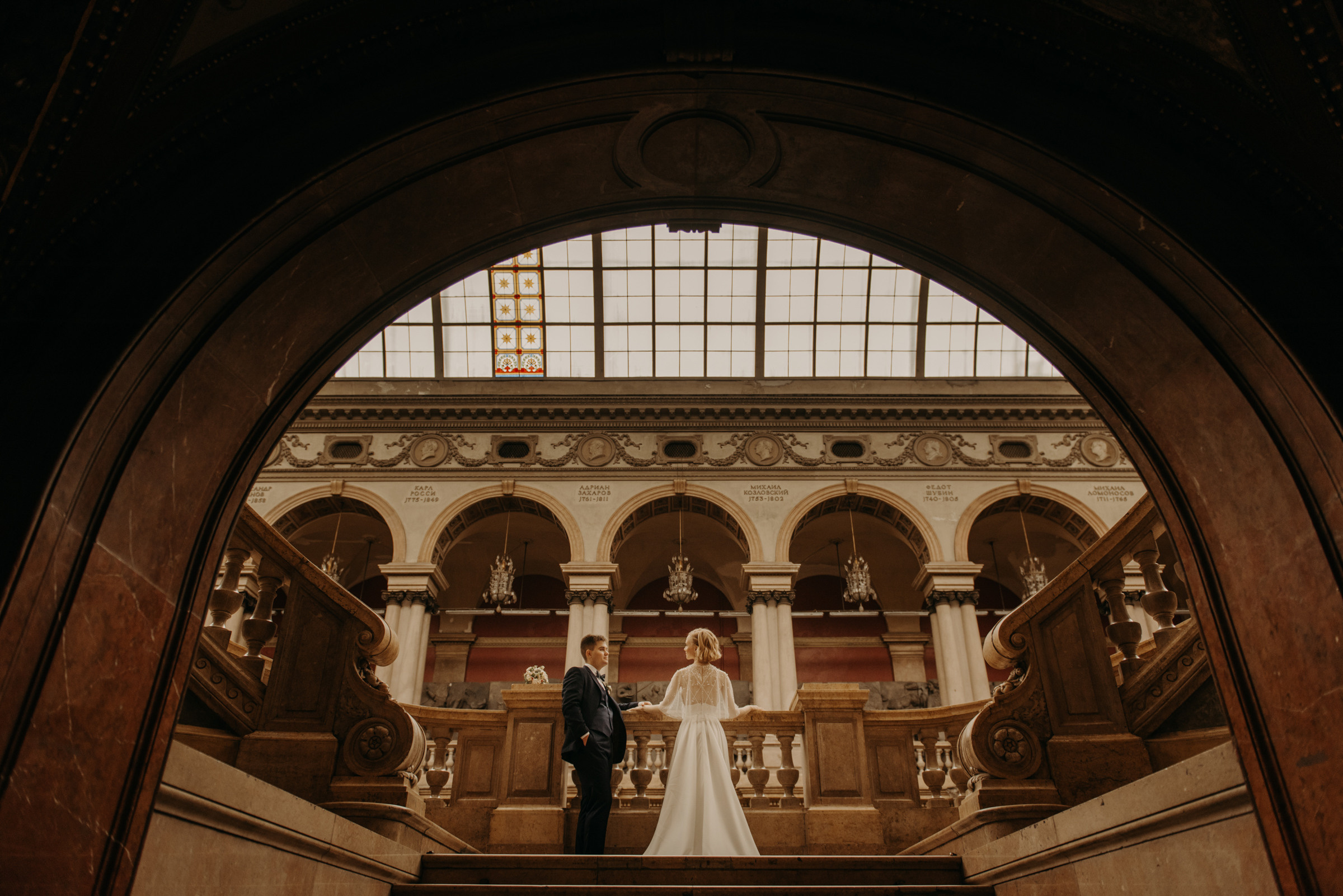 свадебная фотосессия в Академии Штиглица