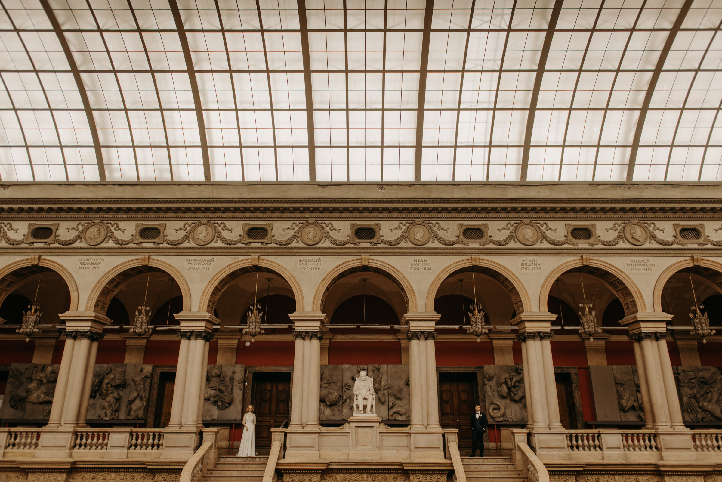 свадебная фотосессия в Академии Штиглица