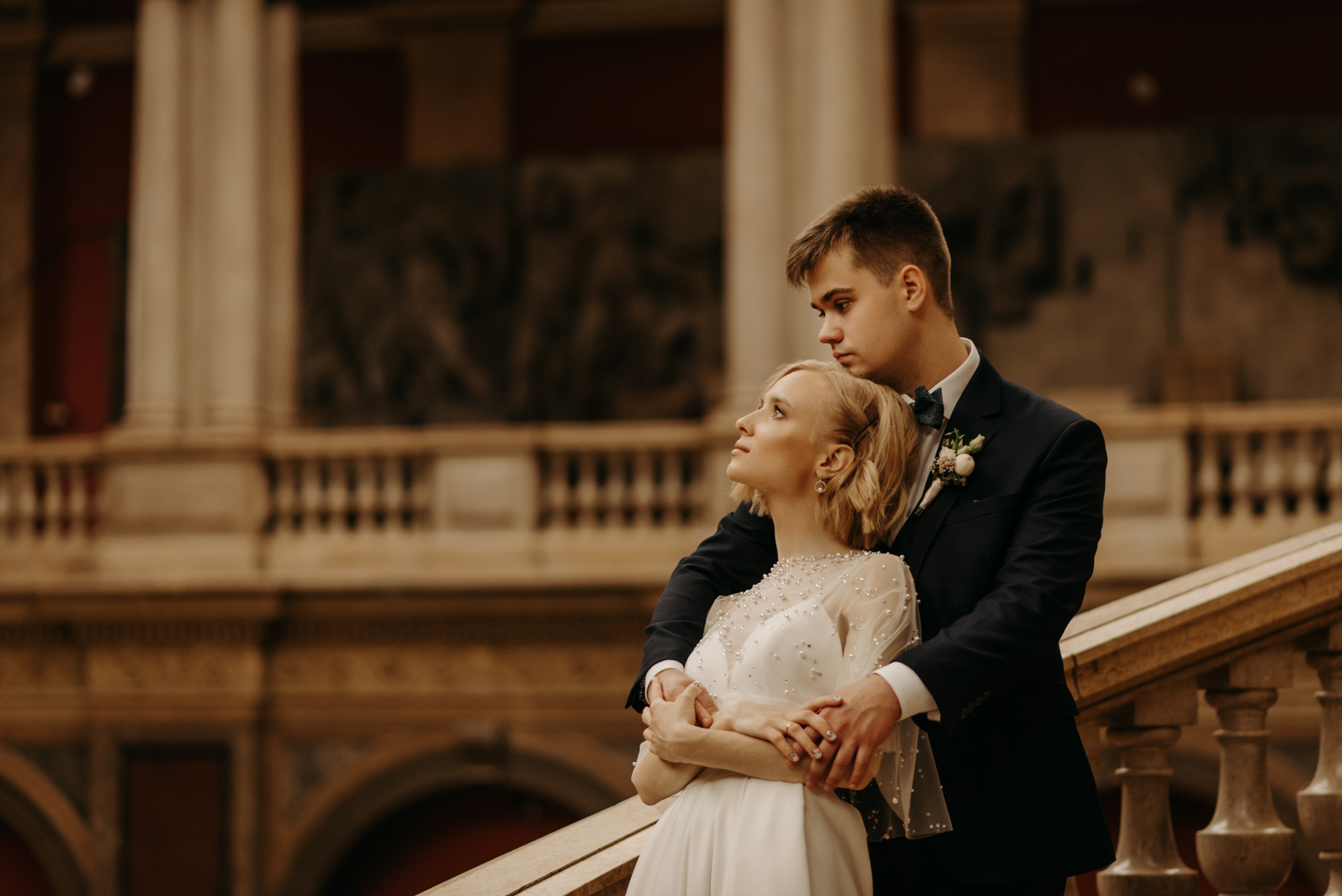 свадебная фотосессия в Академии Штиглица