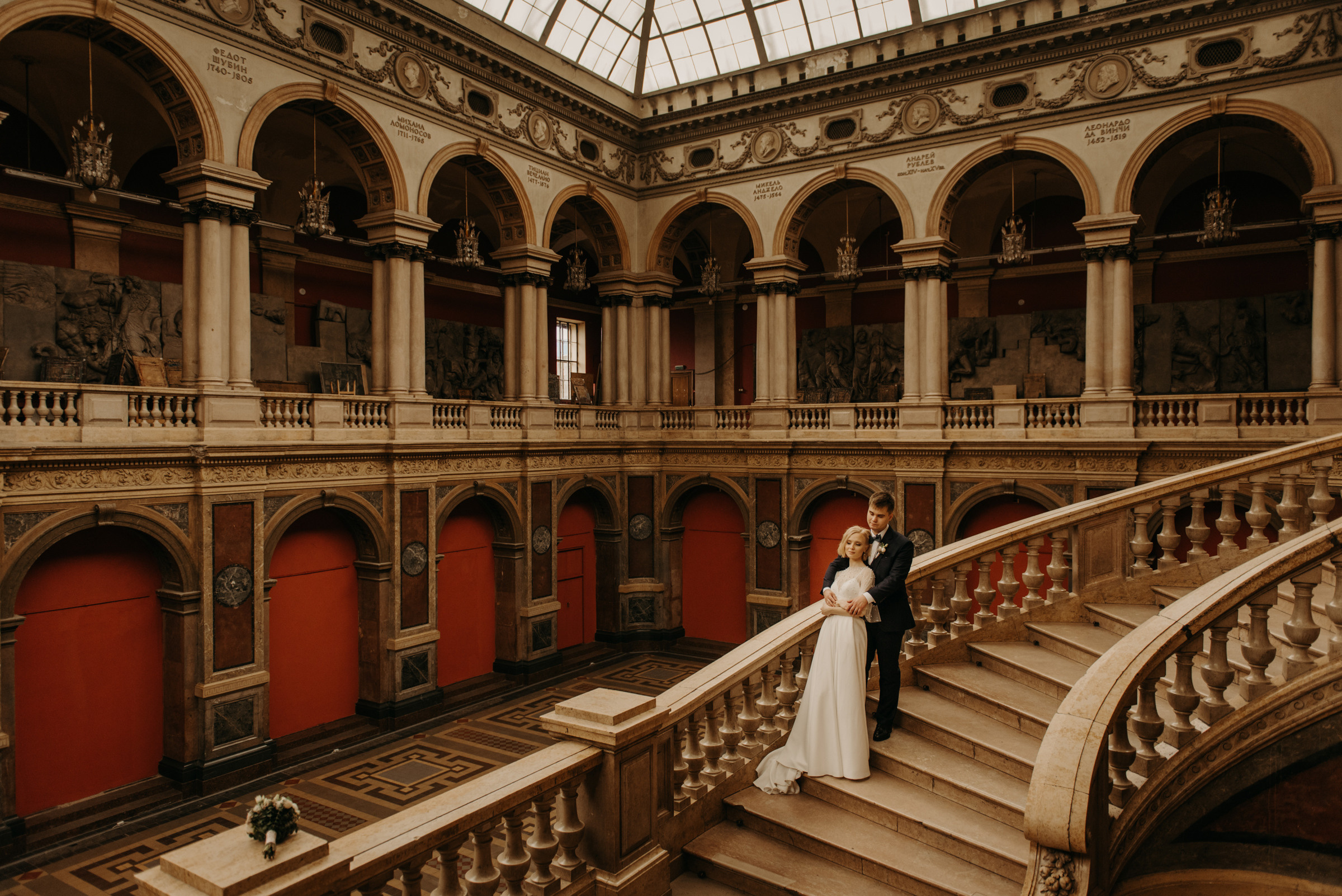 свадебная фотосессия в Академии Штиглица