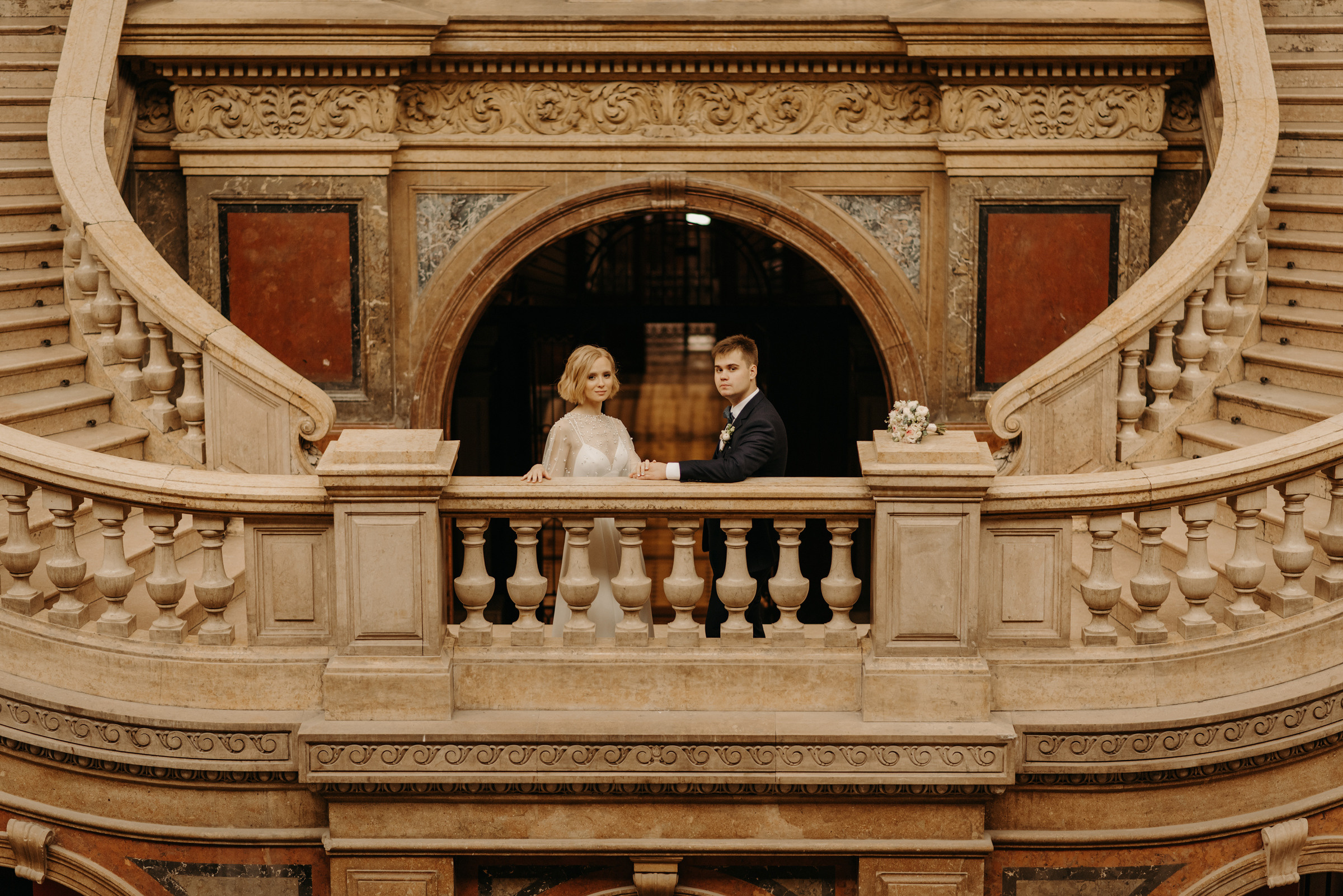 свадебная фотосессия в Академии Штиглица