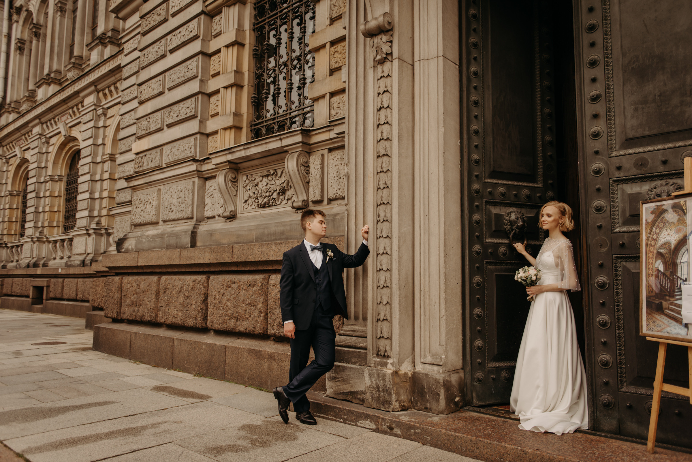 свадебная фотосессия в Академии Штиглица