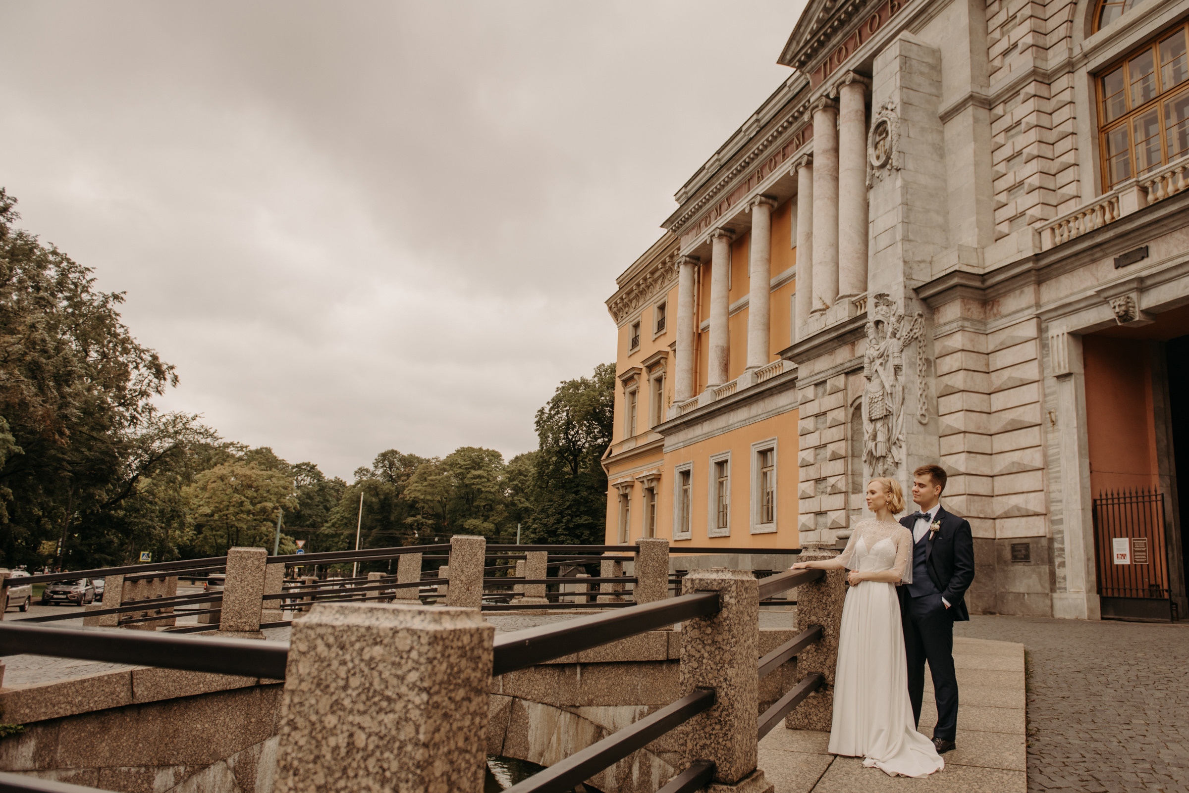 свадебная фотосессия у Михайловского замка