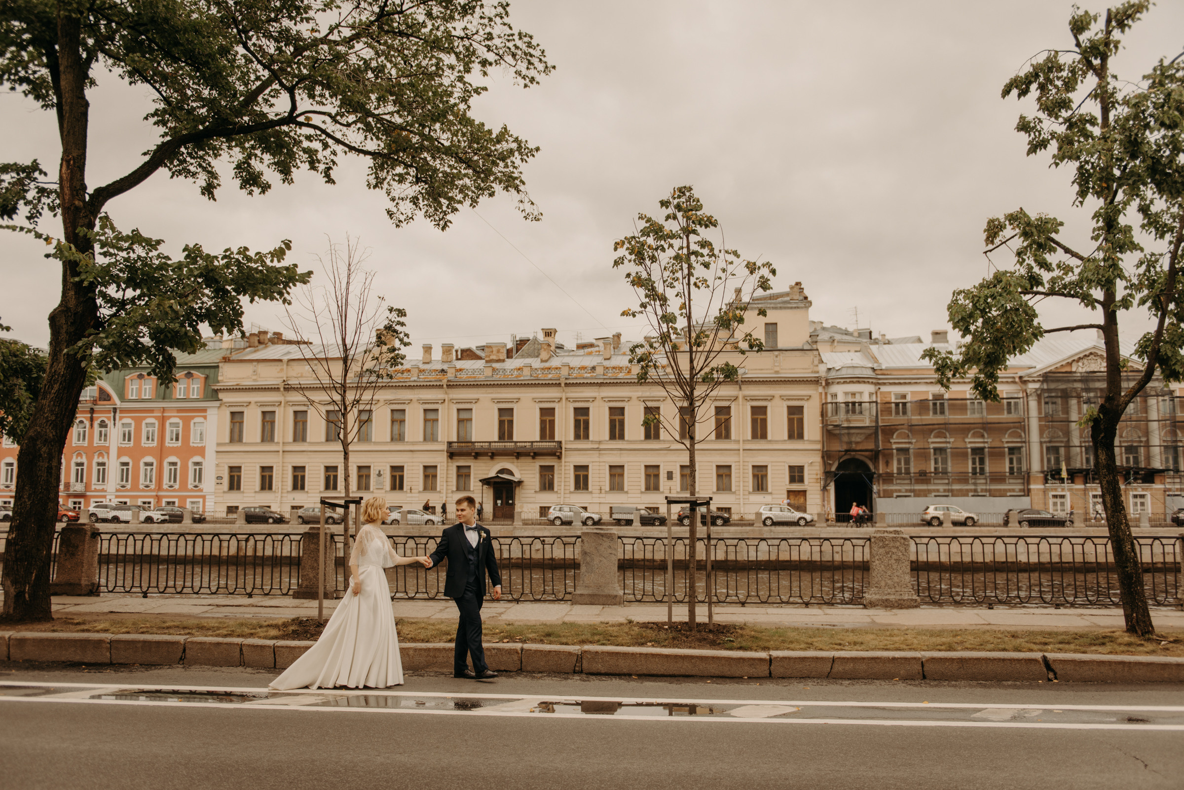 свадебная фотосессия у Михайловского замка