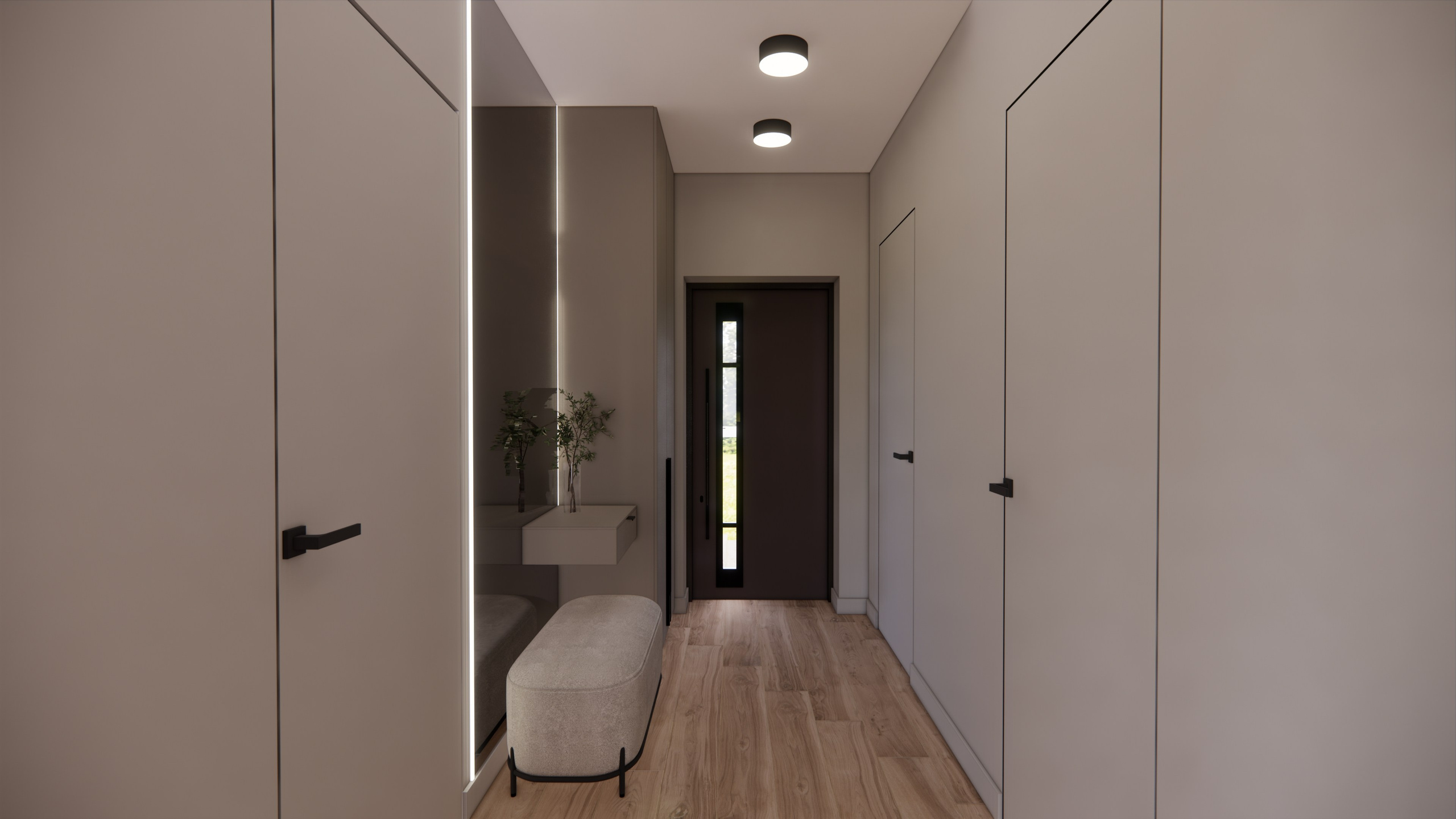 Дуплекс 120 м² в КП ВП-лайт (совместная работа с Любовью Поляковой designpolyakova.ru). Push-design.ru