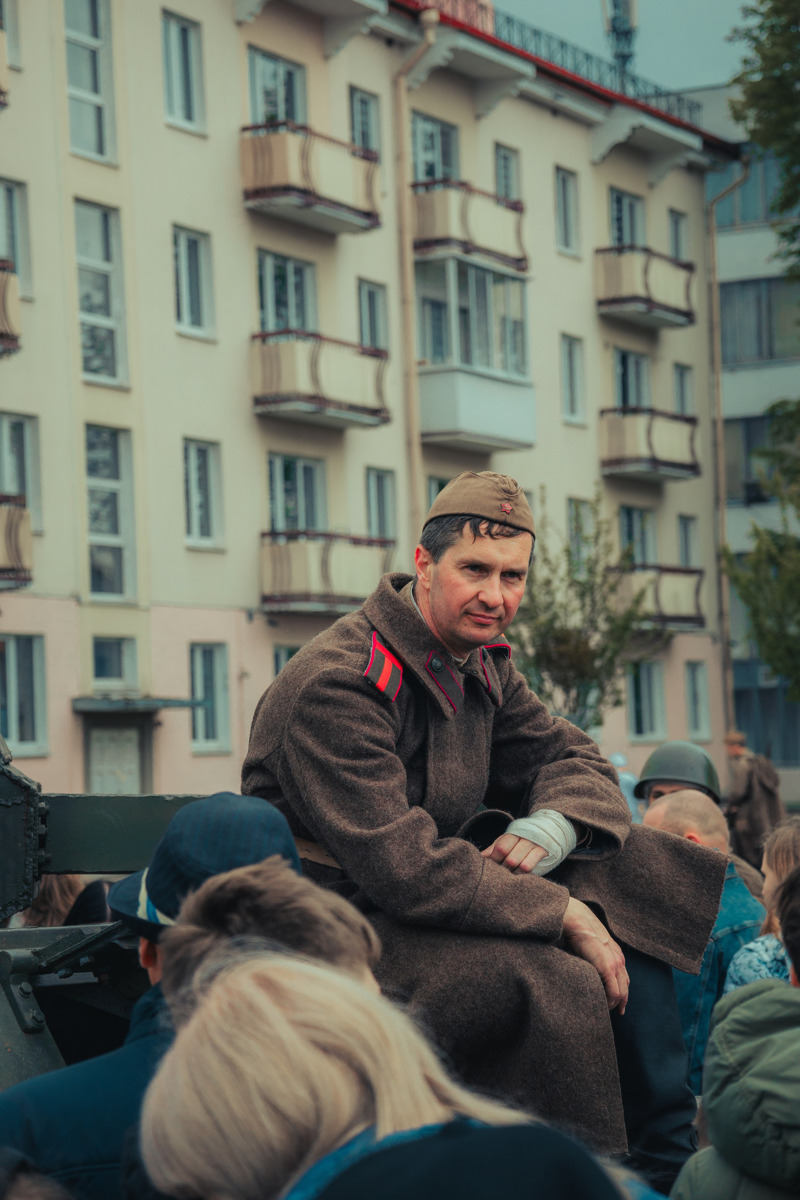 Реконструкция взятия рейхстага. Photographer Vladislav Voronovich