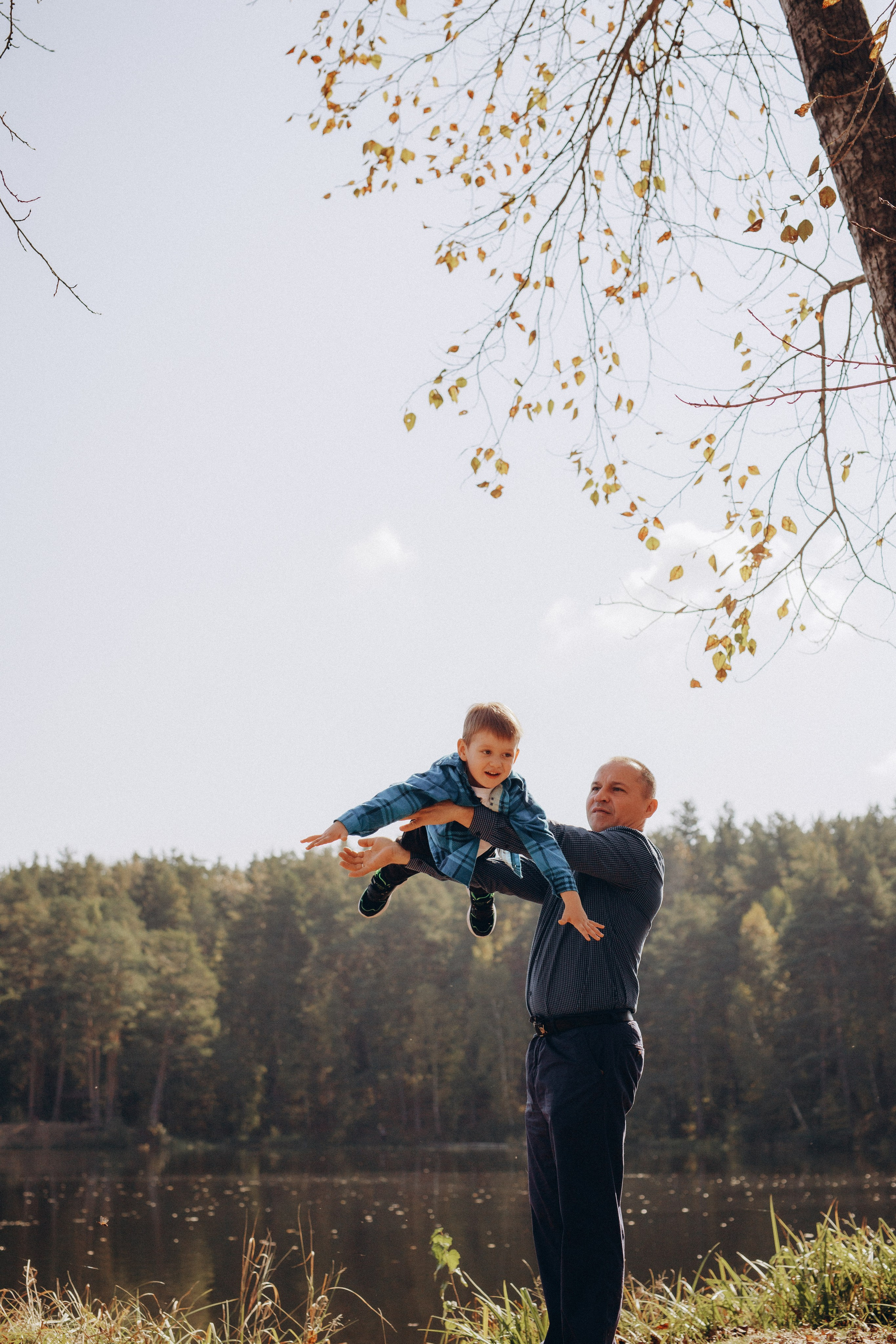 Елена и семья. Фотограф Анастасия Петрова