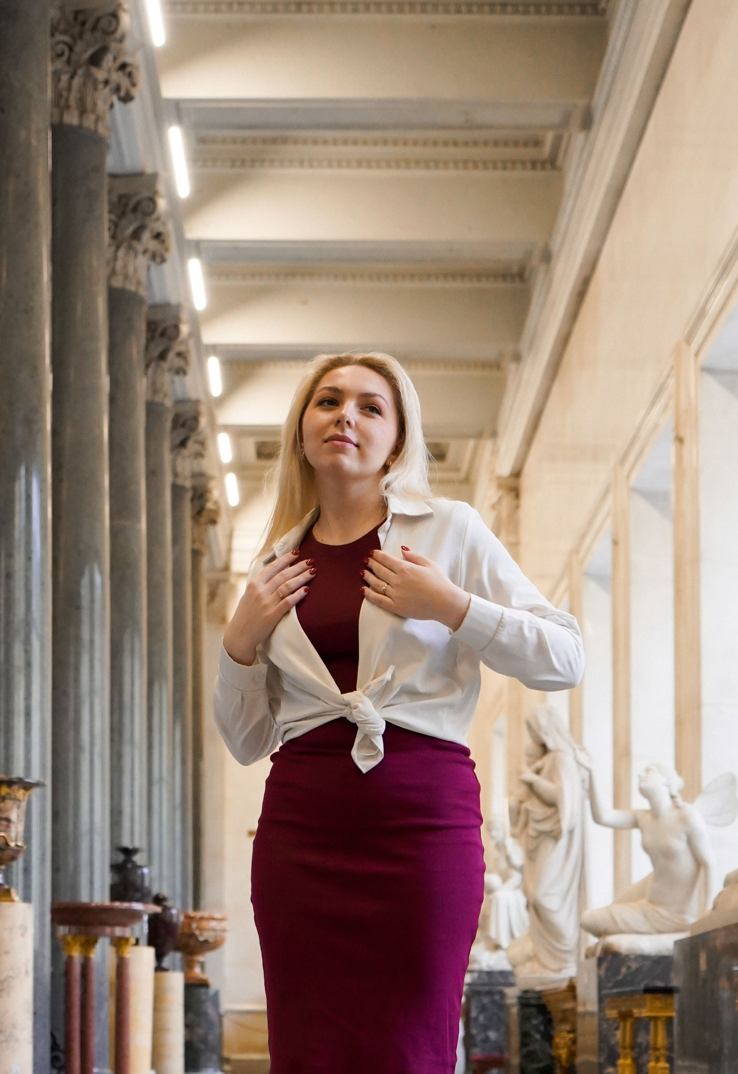 Портретная фотосессия в Эрмитаже Санкт-Петербурга для Полины. Светлана Гопанюк. Портретный фотограф. Санкт-Петербург. СПб