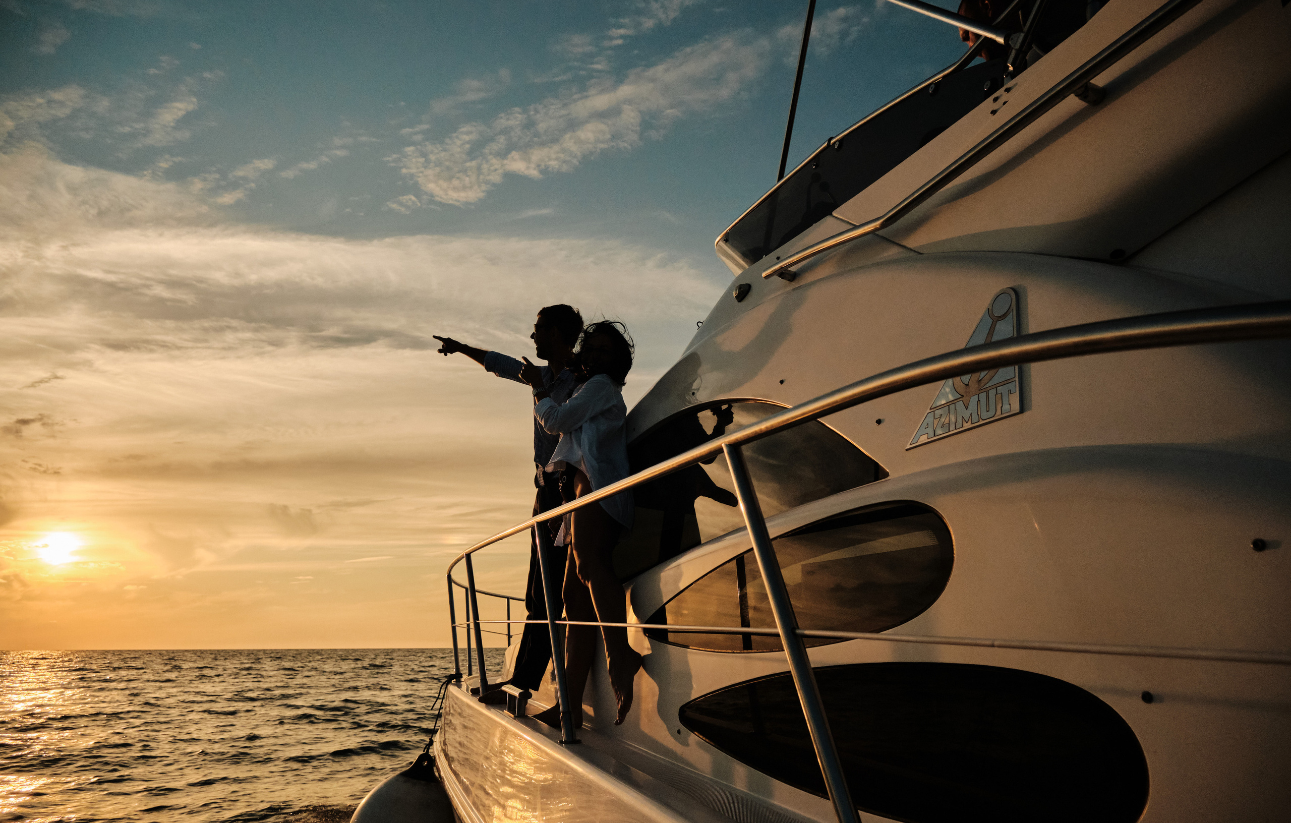 Прогулка на яхте — Жанна и Илья (Сочи). Свадебный и семейный фотограф в Новокузнецке Иван Иванов