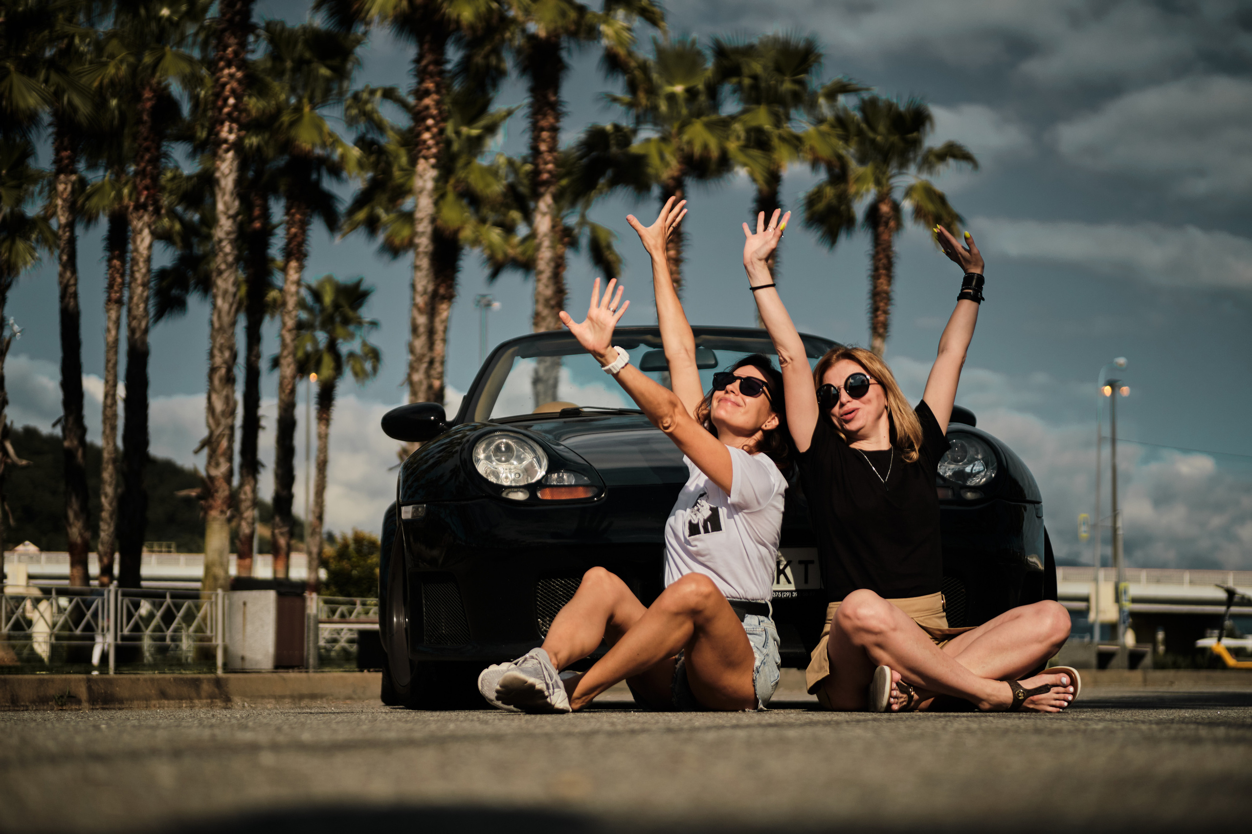 На кабриолетах — индивидуальная съемка в Сочи. Свадебный и семейный фотограф в Новокузнецке Иван Иванов