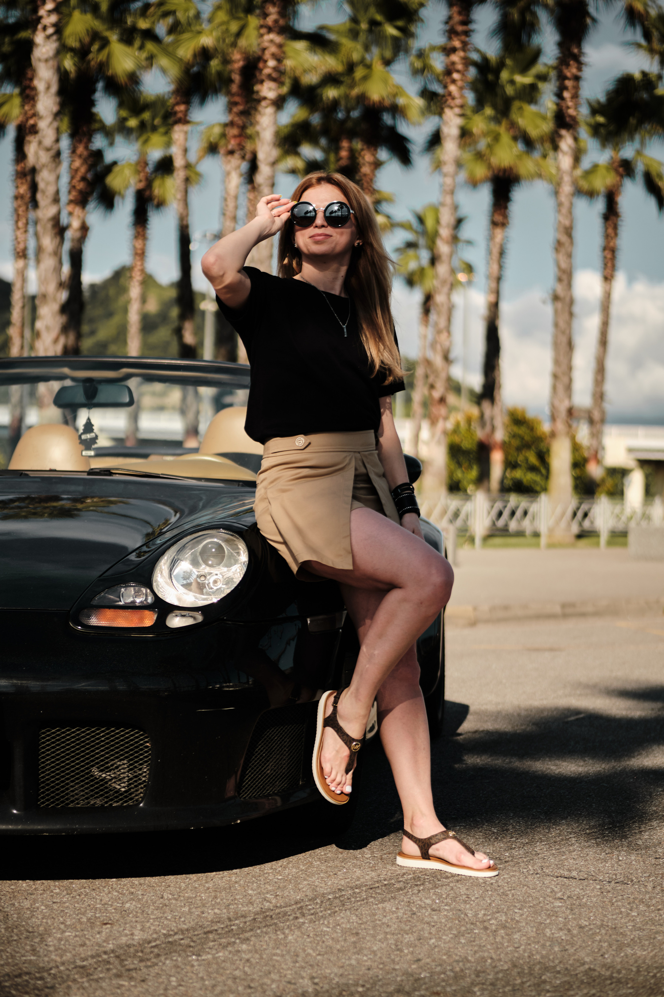 На кабриолетах — индивидуальная съемка в Сочи. Свадебный и семейный фотограф в Новокузнецке Иван Иванов