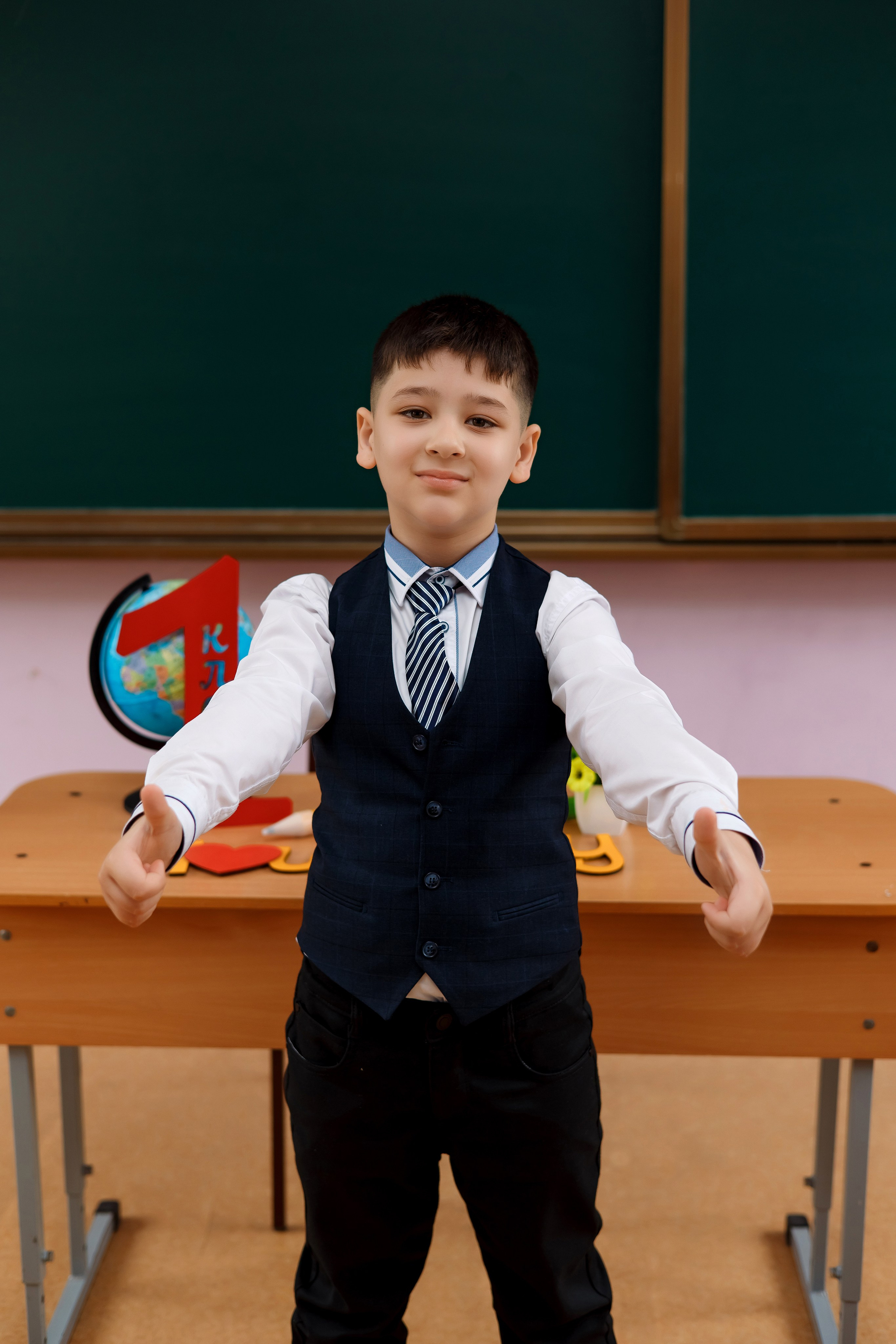 1 класс 1 школа. Фотограф Любовь Корниенко, Примоский край