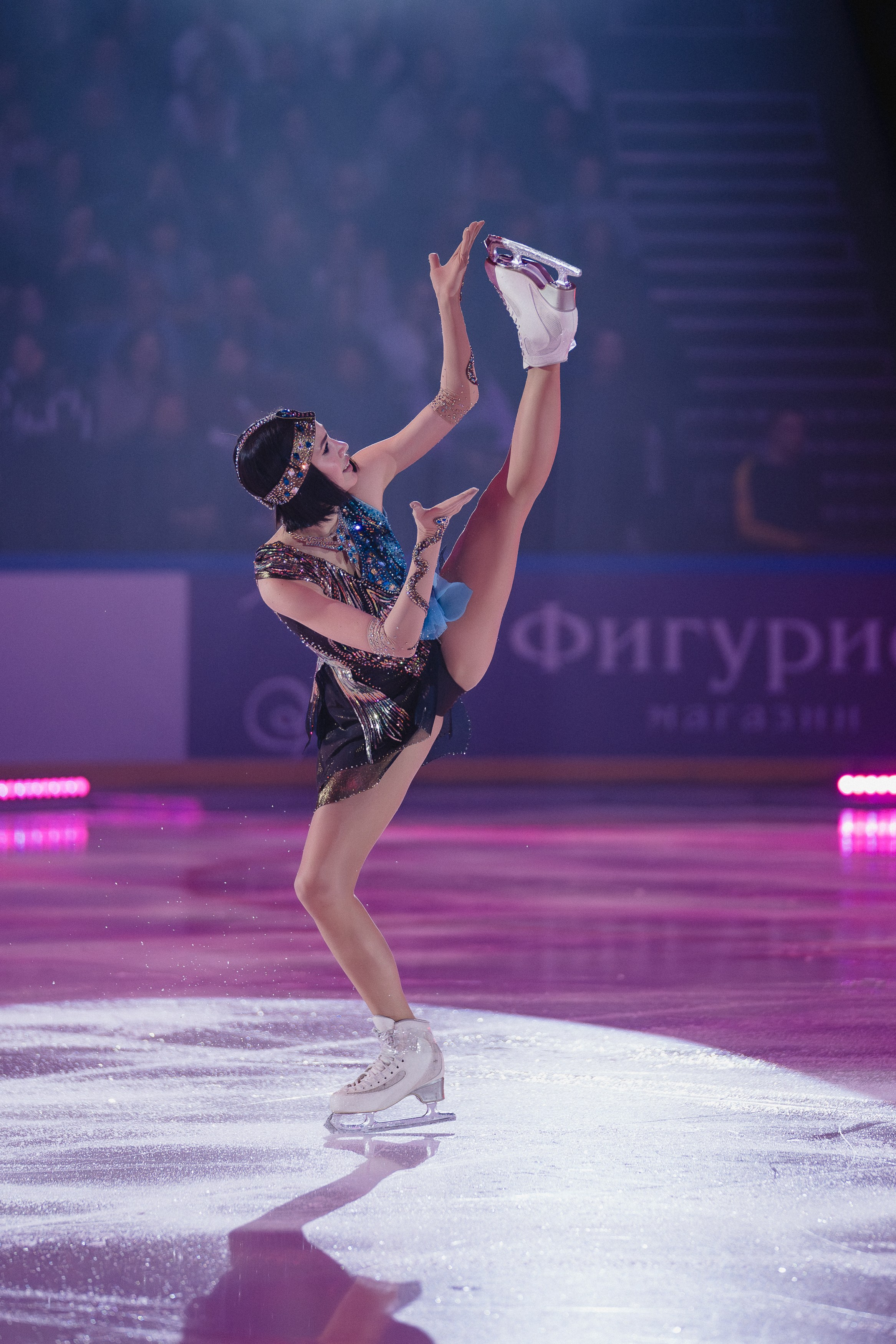 Шоу Этери Тутберидзе в Новосибирске. Воробьева Ксения — Спортивный и танцевальный фотограф Новосибирск