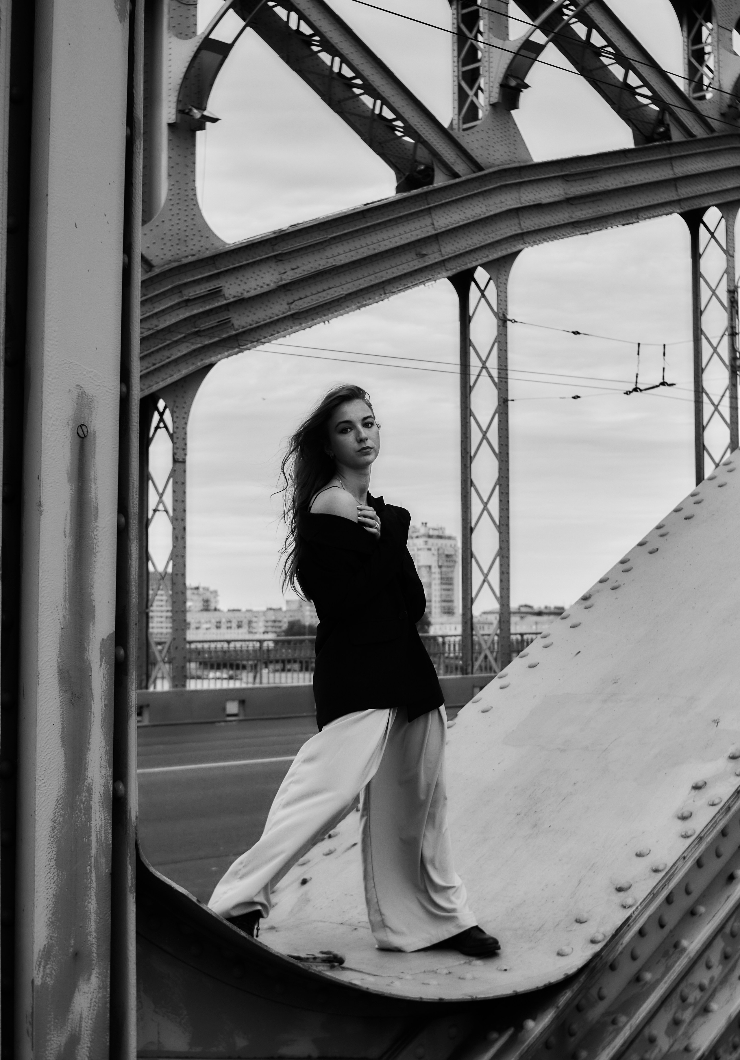 Большеохтинский мост. Фотограф в Санкт-Петербурге Анна Anetprophoto (женские, семейные, лавстори и контент-съемки)
