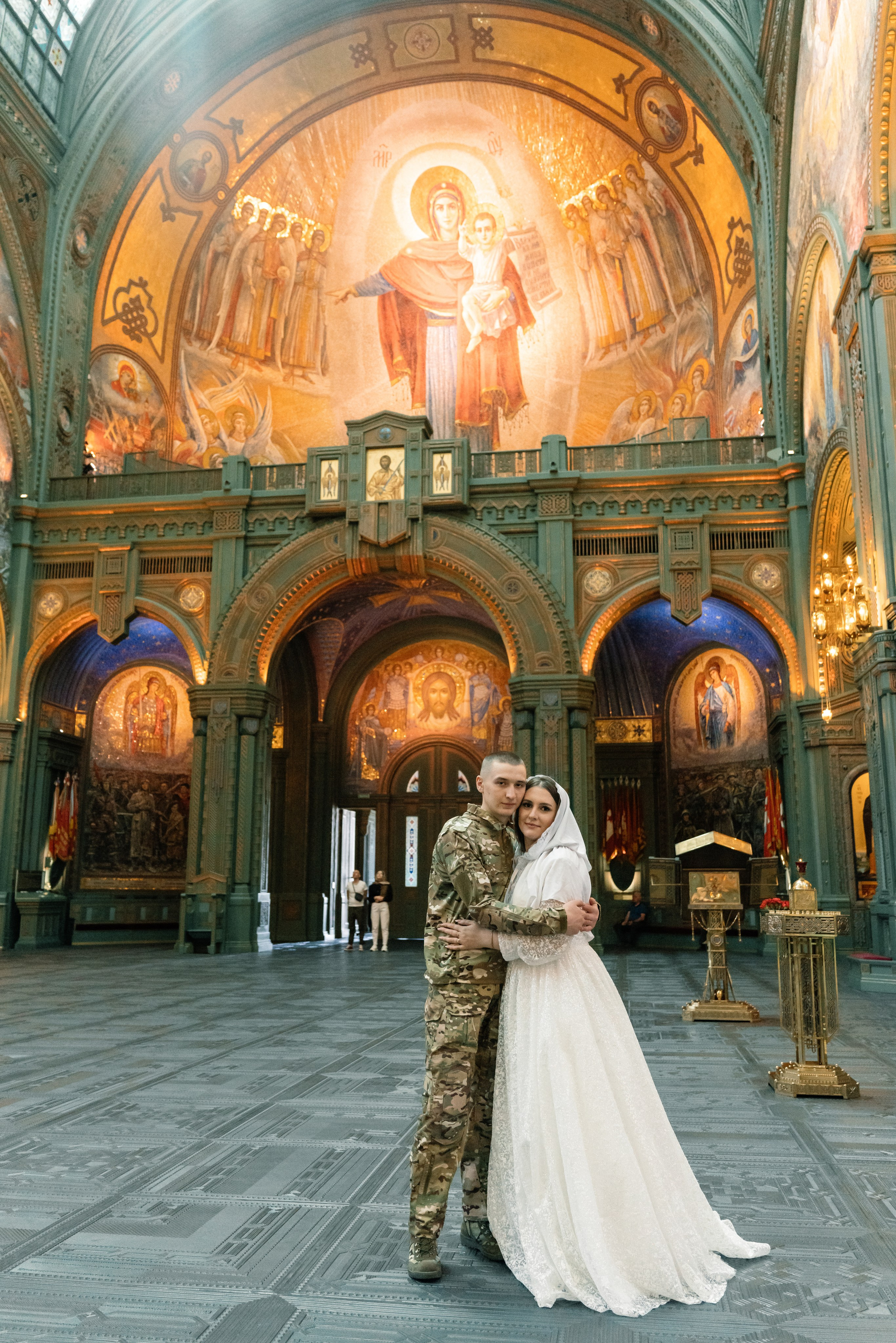 Венчание в Главном храме вооруженных сил (Патриот). Семейный фотограф Одинцово Москва Наталия Черенкова