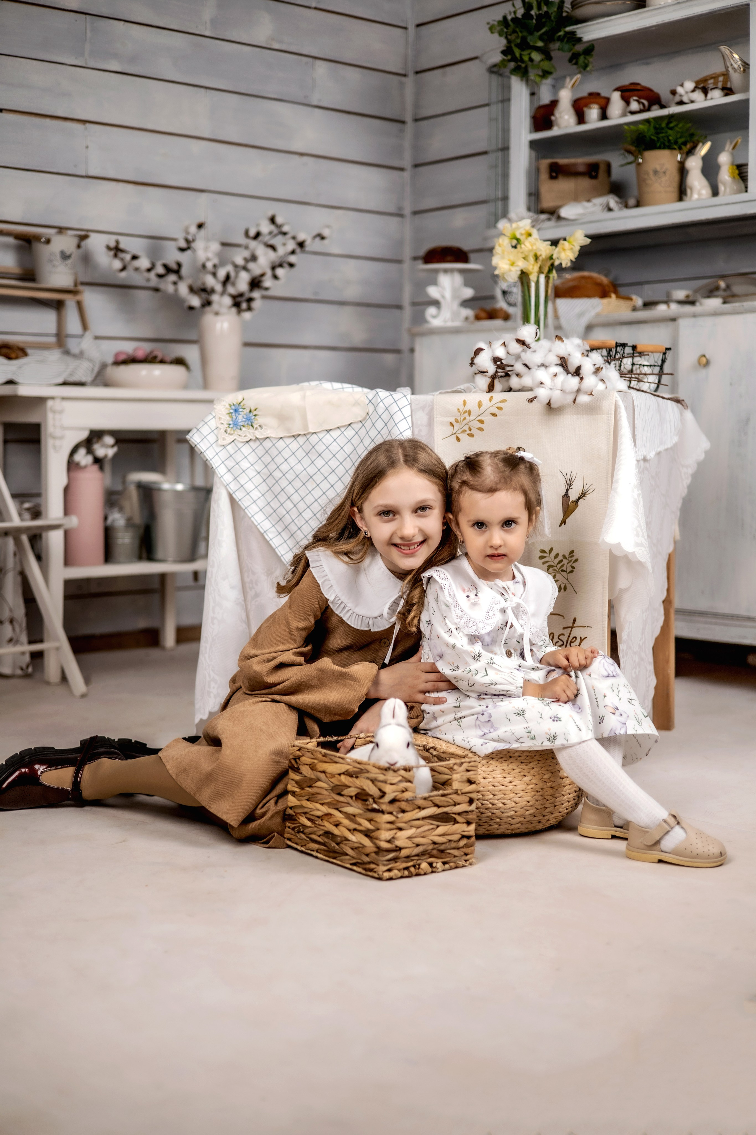 Пасхальный детский фотопроект 2024. Фотограф Надежда Лукьянова