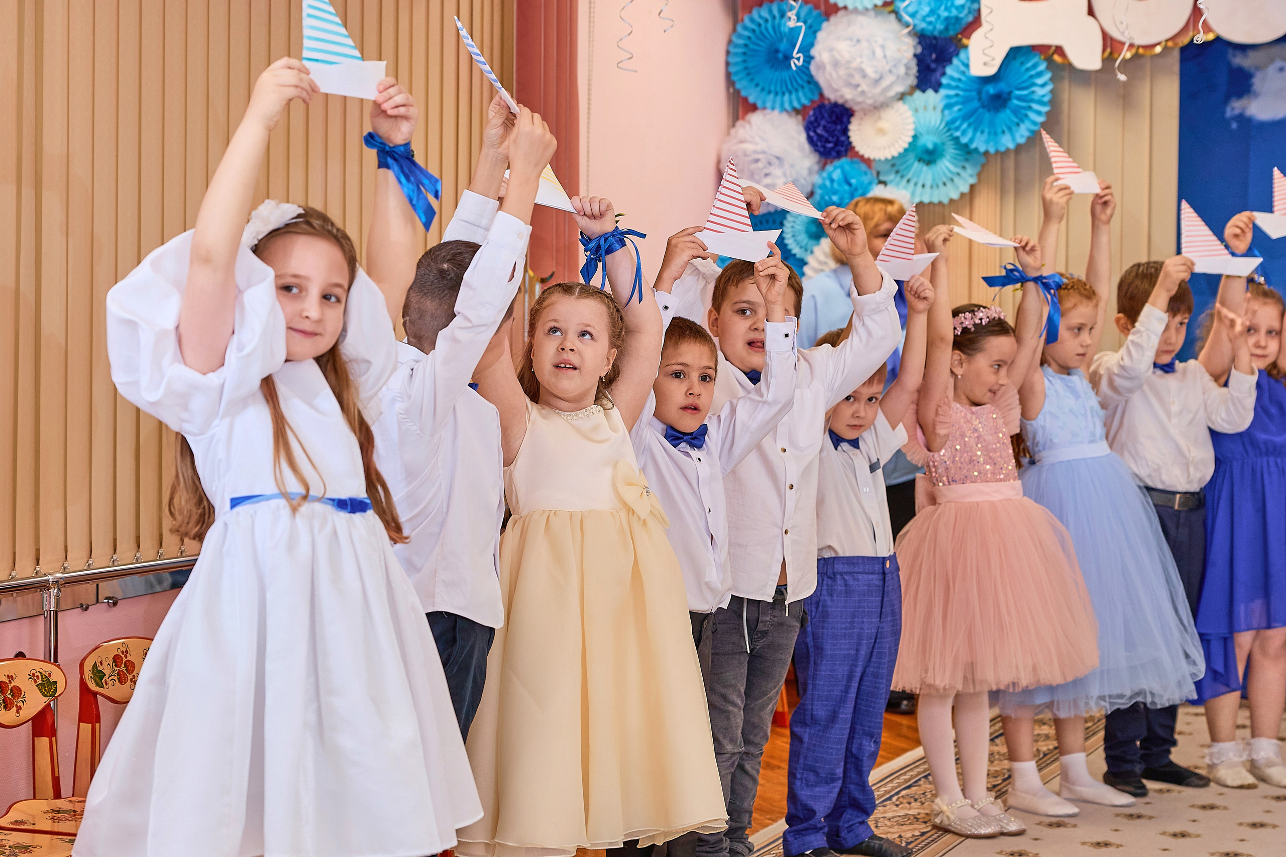 Фотосъёмка выпускного утренника в детском саду. Выпускные альбомы в Москве фотограф Алина Пащук