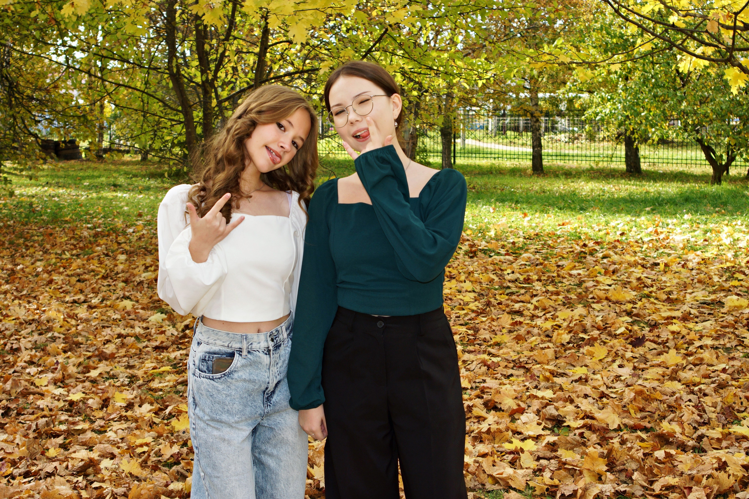 Осенняя фотосессия в школе г. Йошкар-Ола