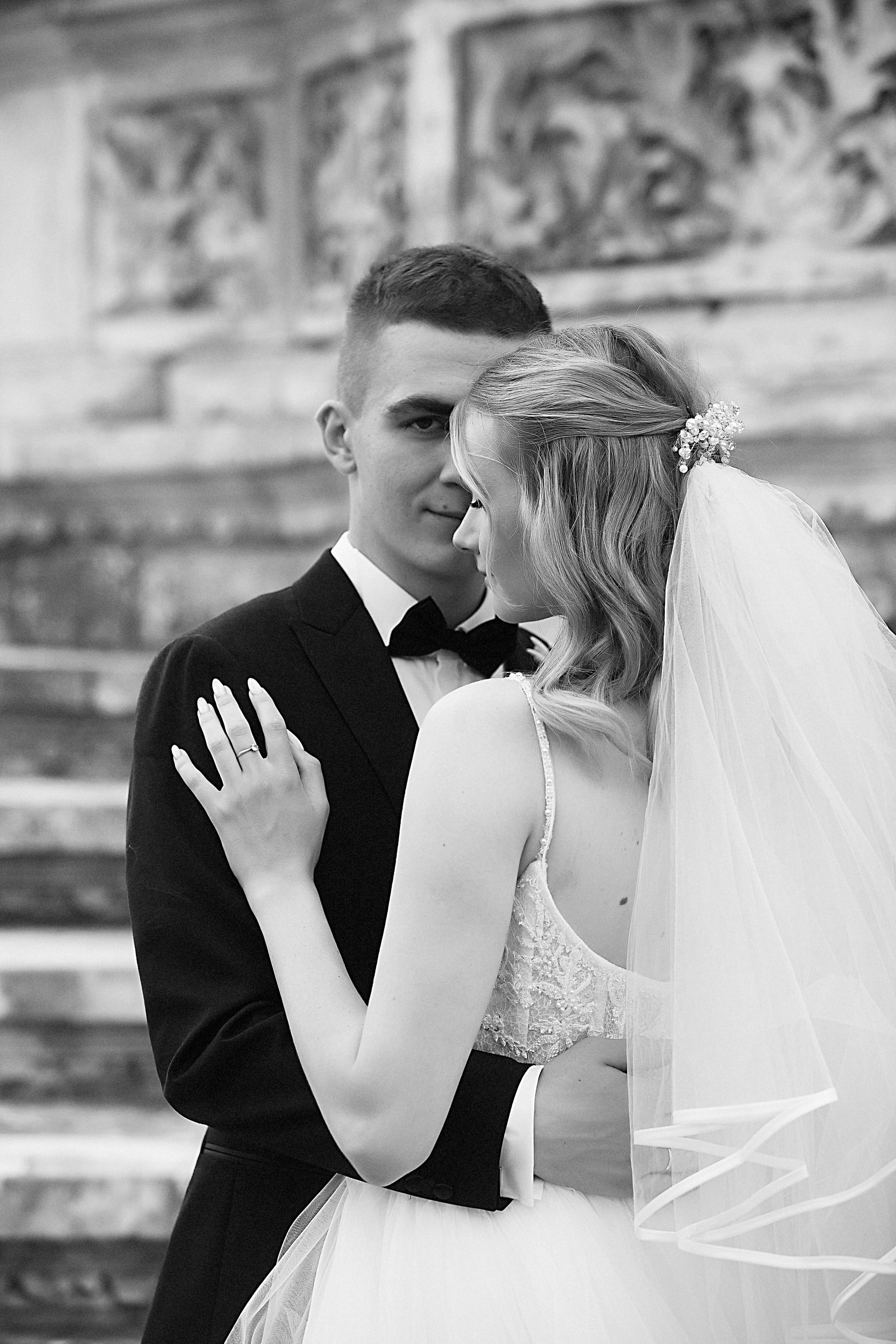 свадебная фотосессия в парке