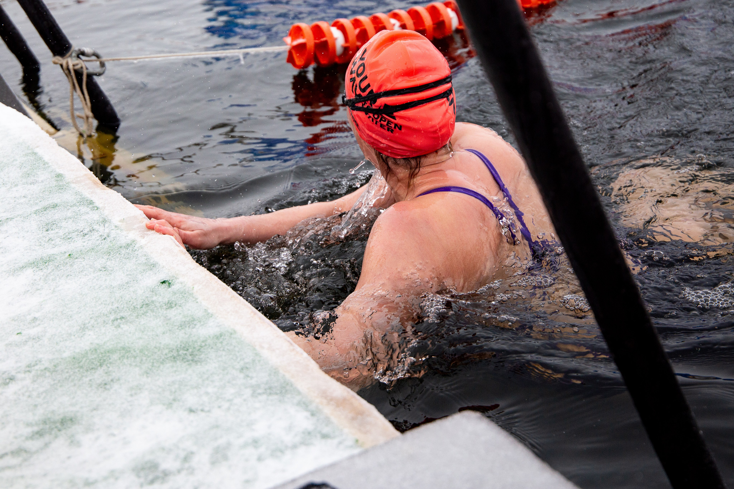 Моржи (спорт). Портретный фотограф в Москве Афанасьева Вера