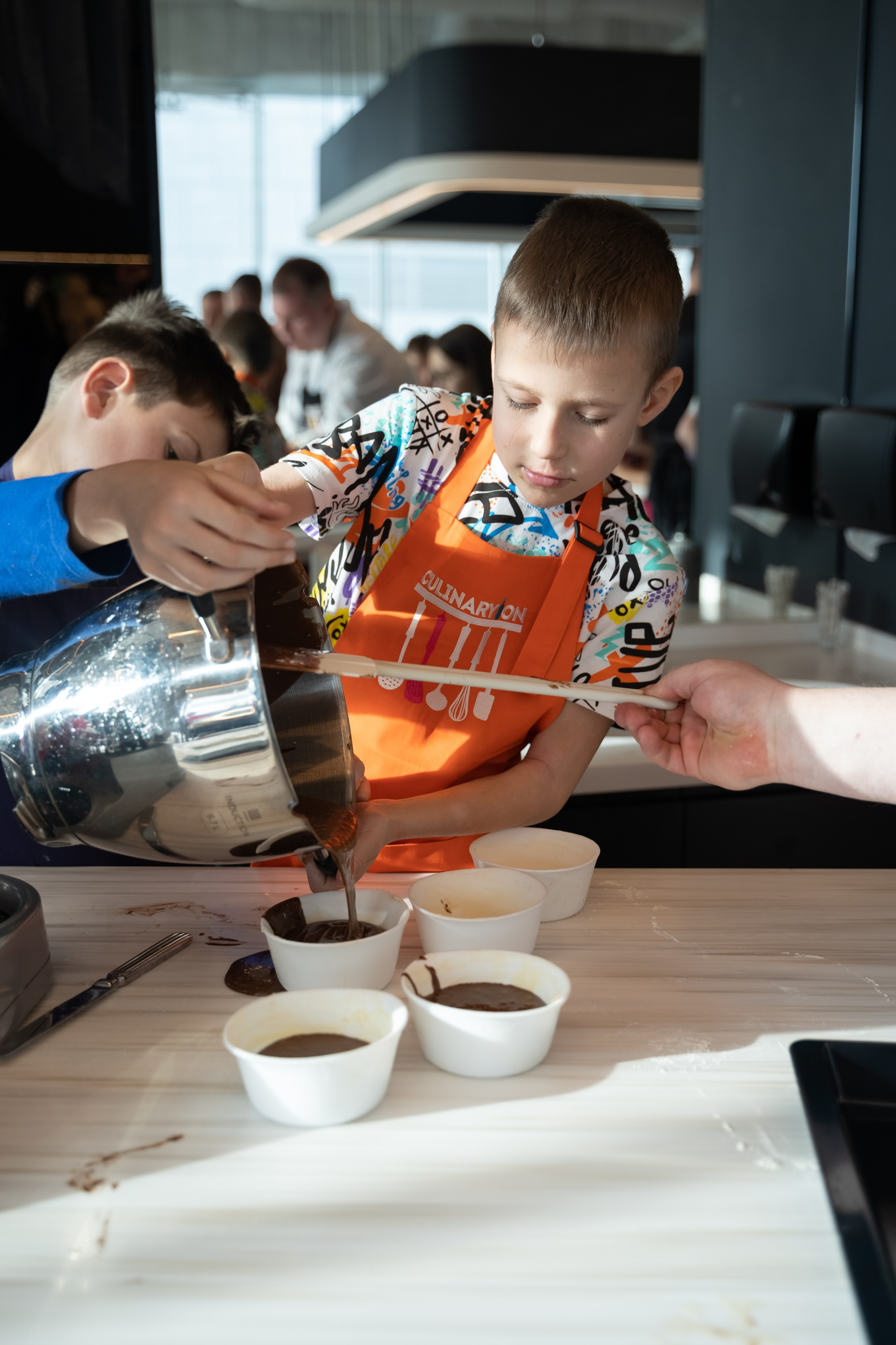 День Рождения в кулинарной студии. Фотограф в Одинцово, Москве