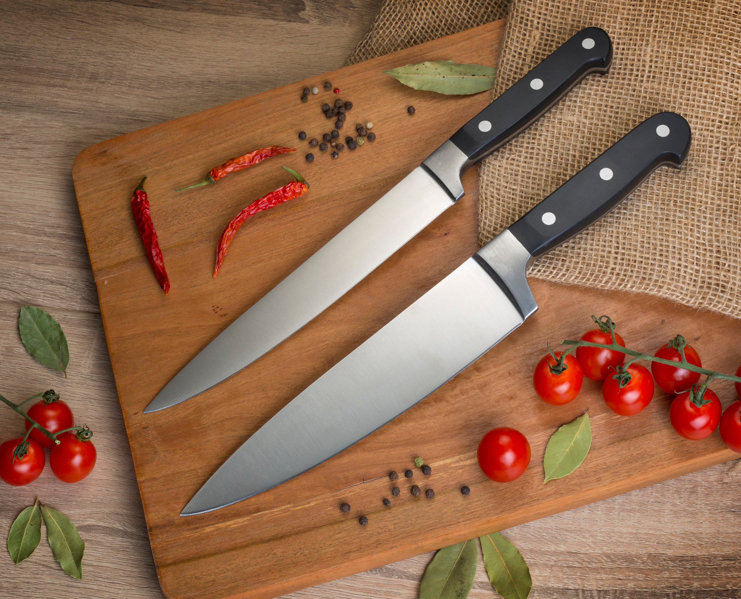 Рекламная съемка. Ножи. Фотограф Мария Кольцова