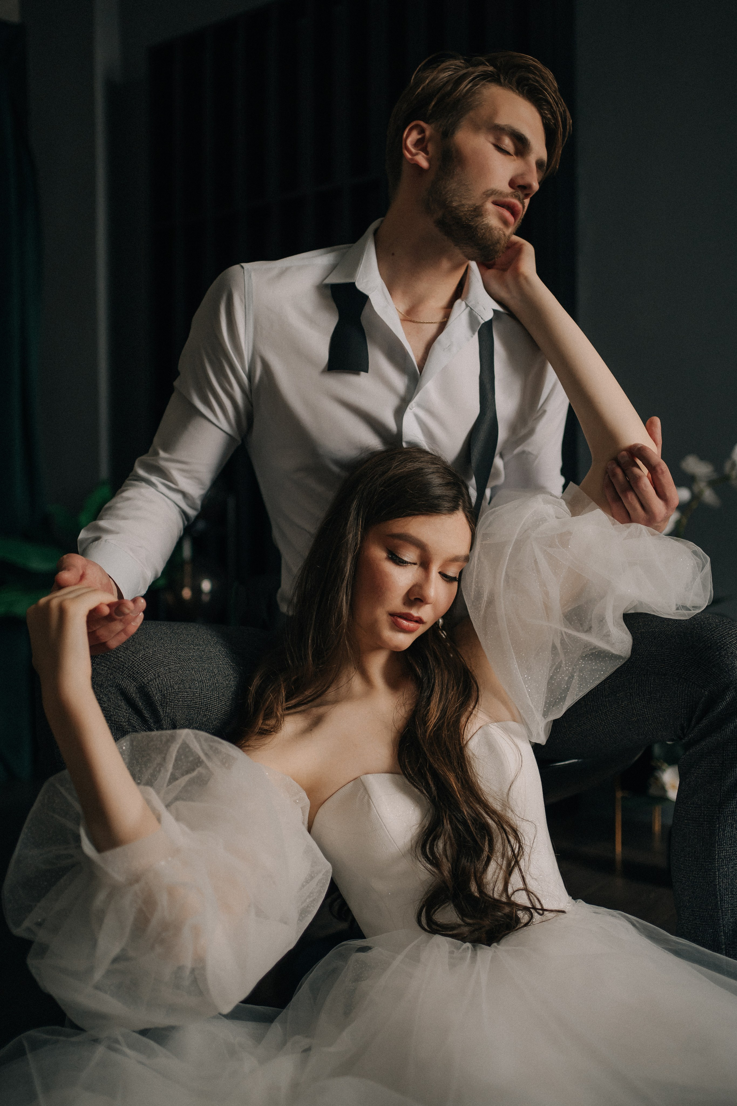 Максим, София в фотостудии. Свадебный фотограф Юлия Сарапульцева, Ижевск