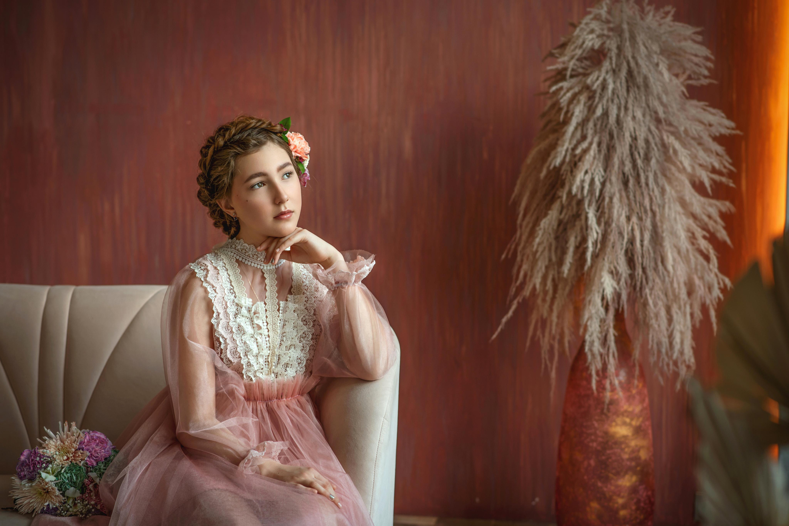 портрет девушки в фотостудии в москве, подарок на 8 марта