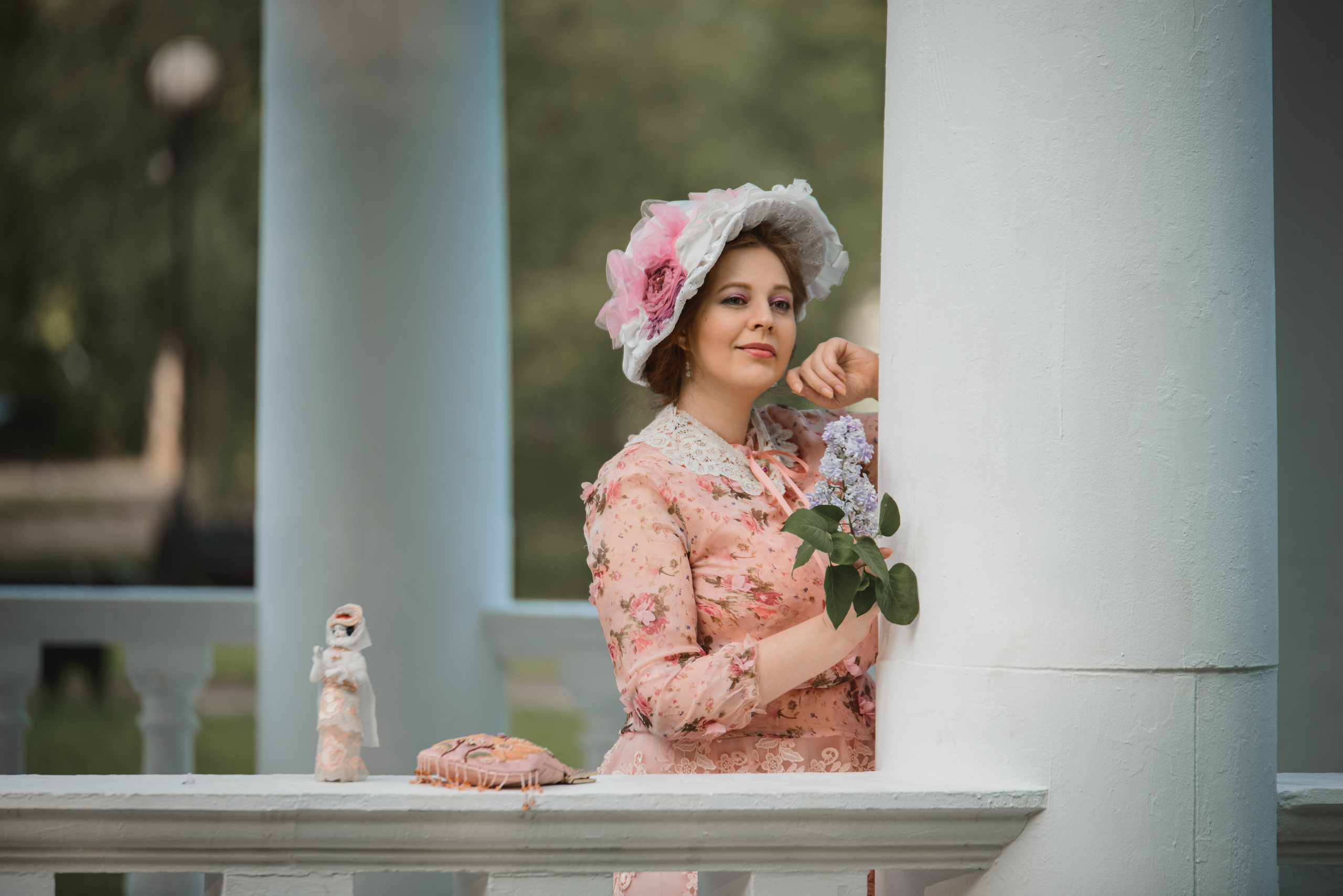 фотосессия в екатерининском парке в сирени