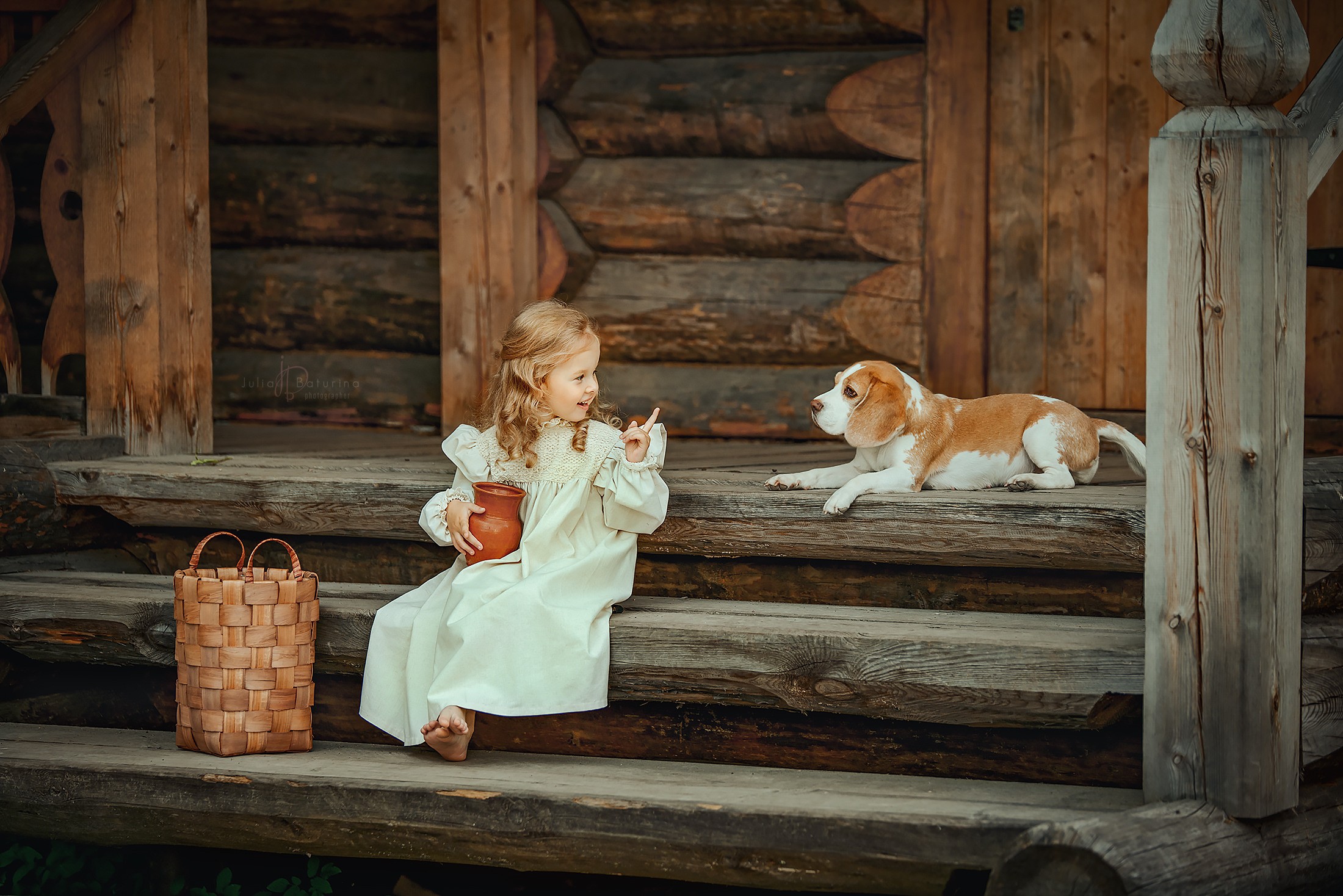 Ретро фотосессия для Алиночки. Портретный Фотограф в Москве Юлия Батурина